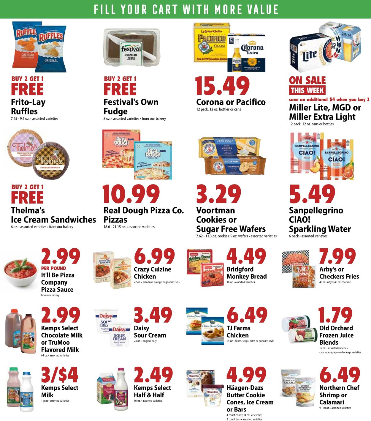 Catalogue Festival Foods from 07/22/2026