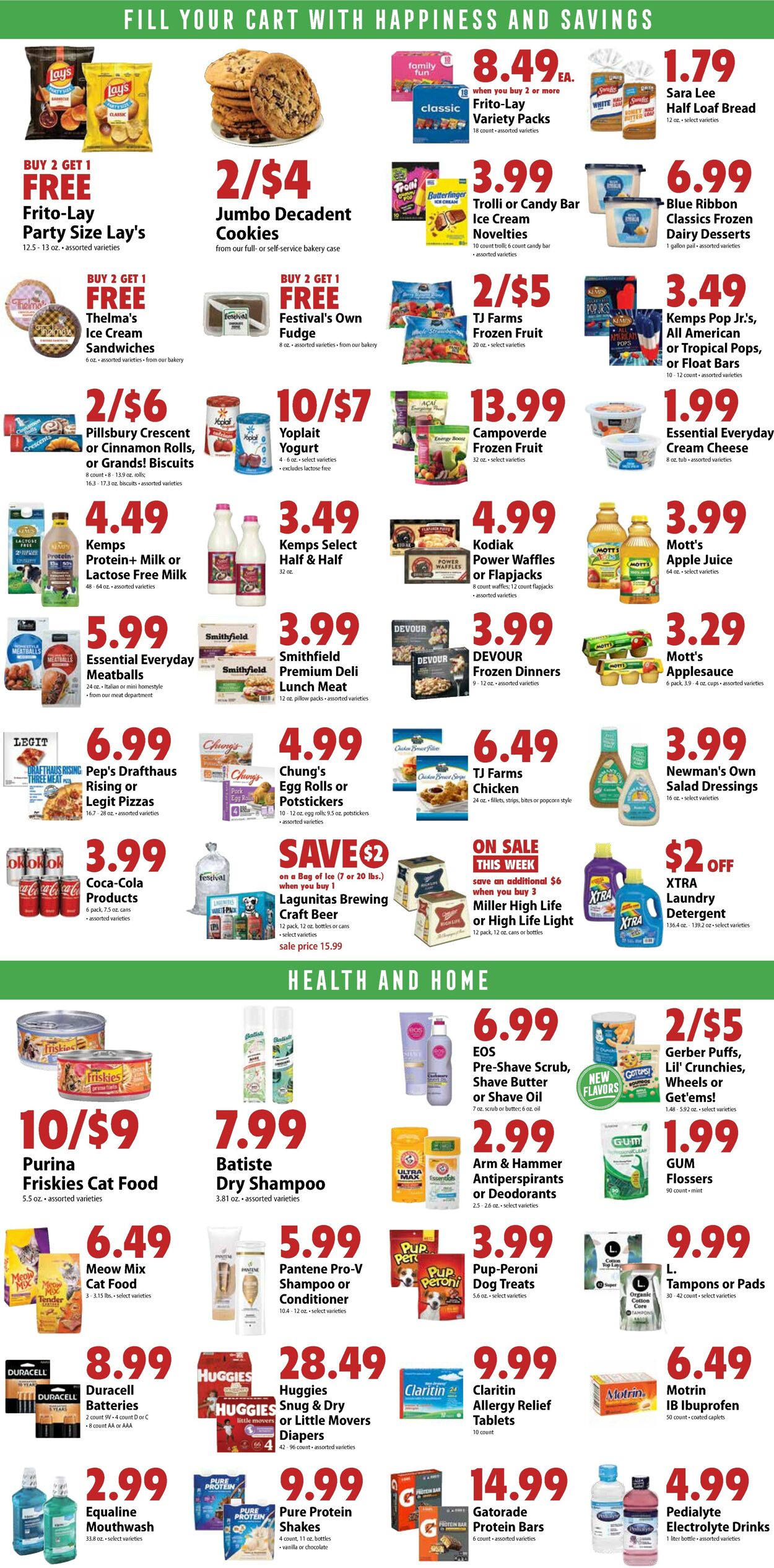 Catalogue Festival Foods from 07/29/2026