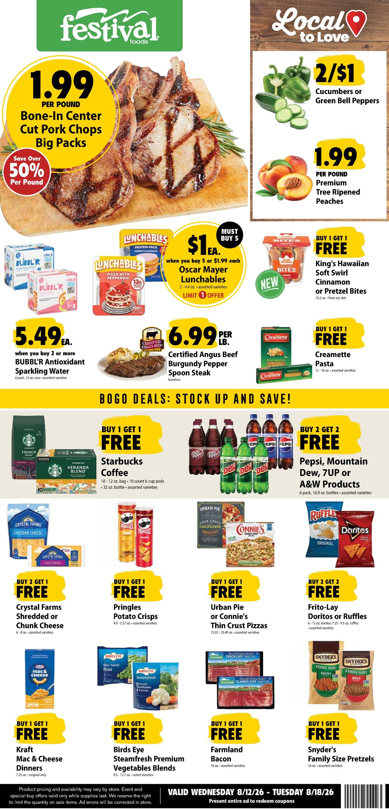 Catalogue Festival Foods from 08/12/2026
