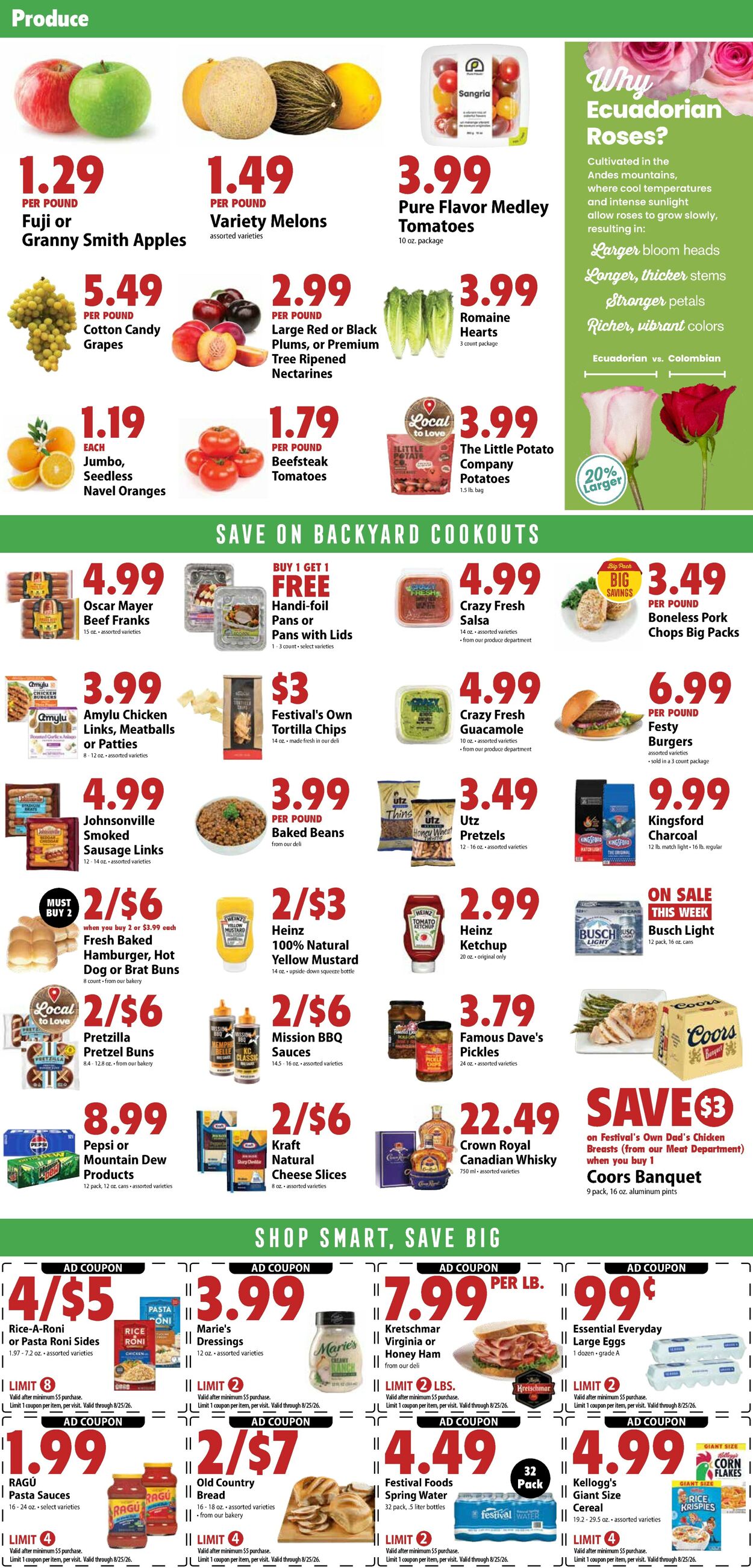 Catalogue Festival Foods from 08/19/2026