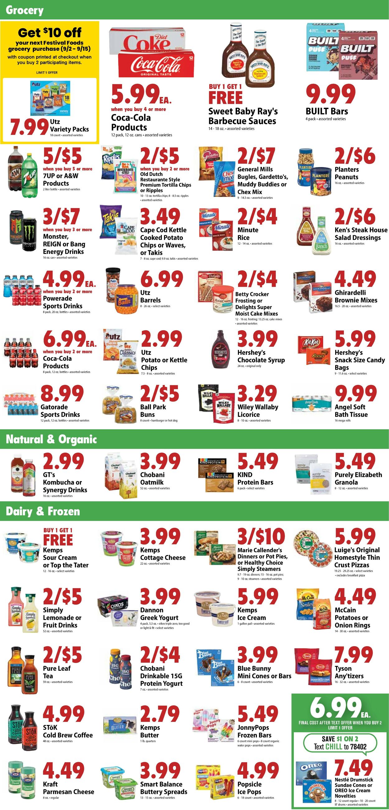 Catalogue Festival Foods from 08/26/2026