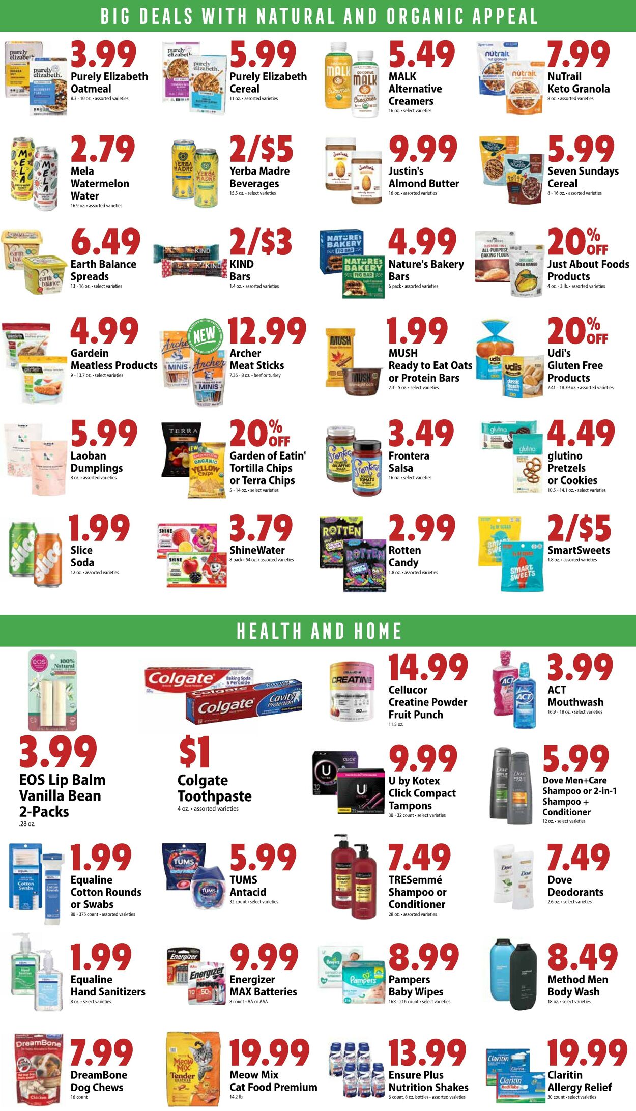 Catalogue Festival Foods from 08/26/2026