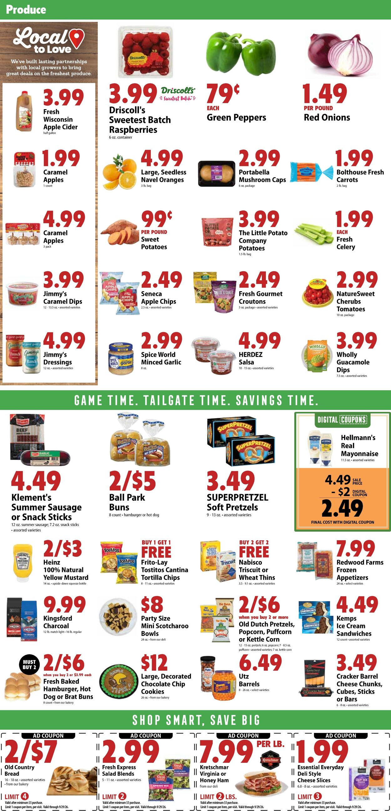 Catalogue Festival Foods from 09/23/2026