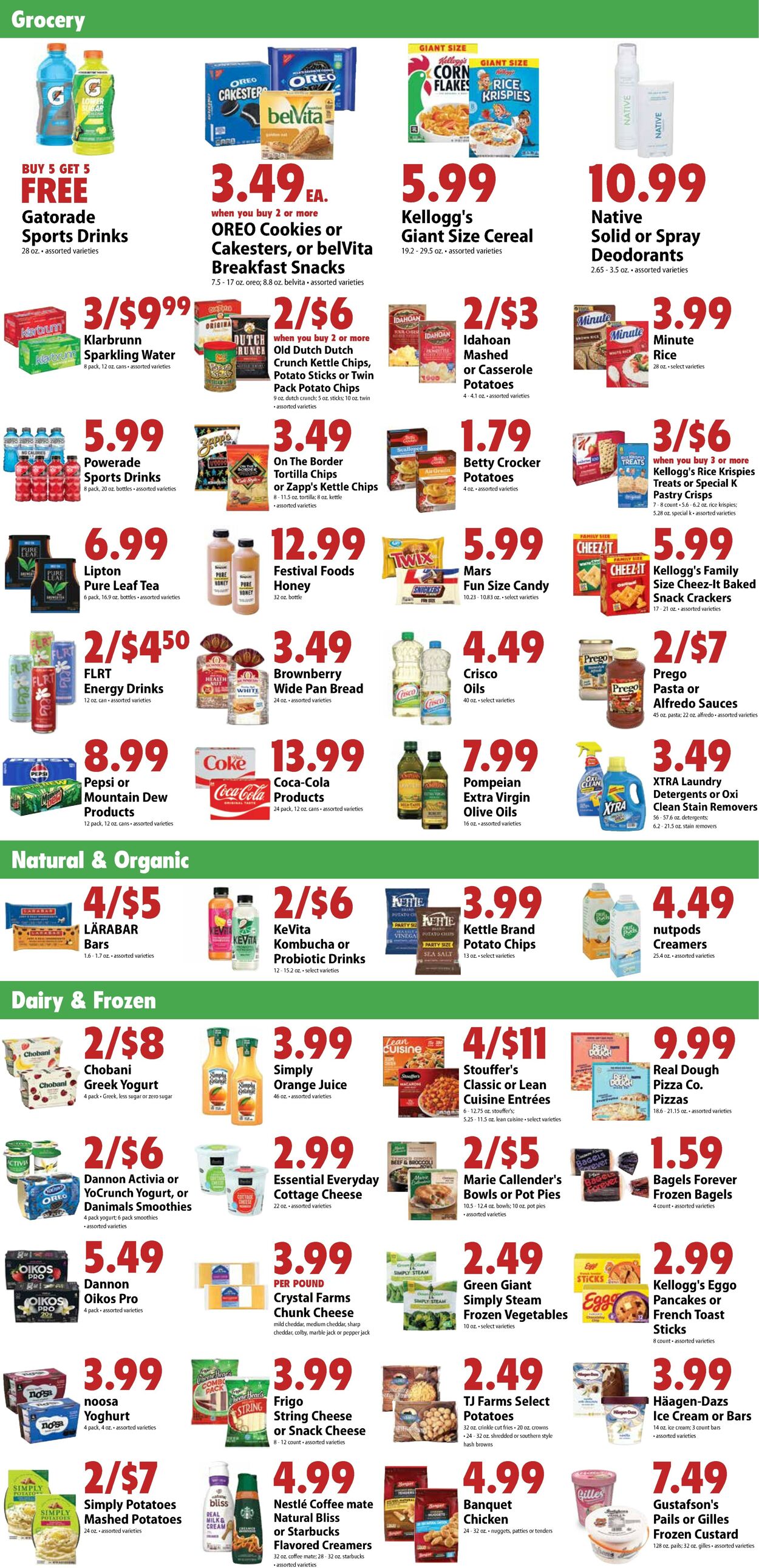 Catalogue Festival Foods from 09/23/2026