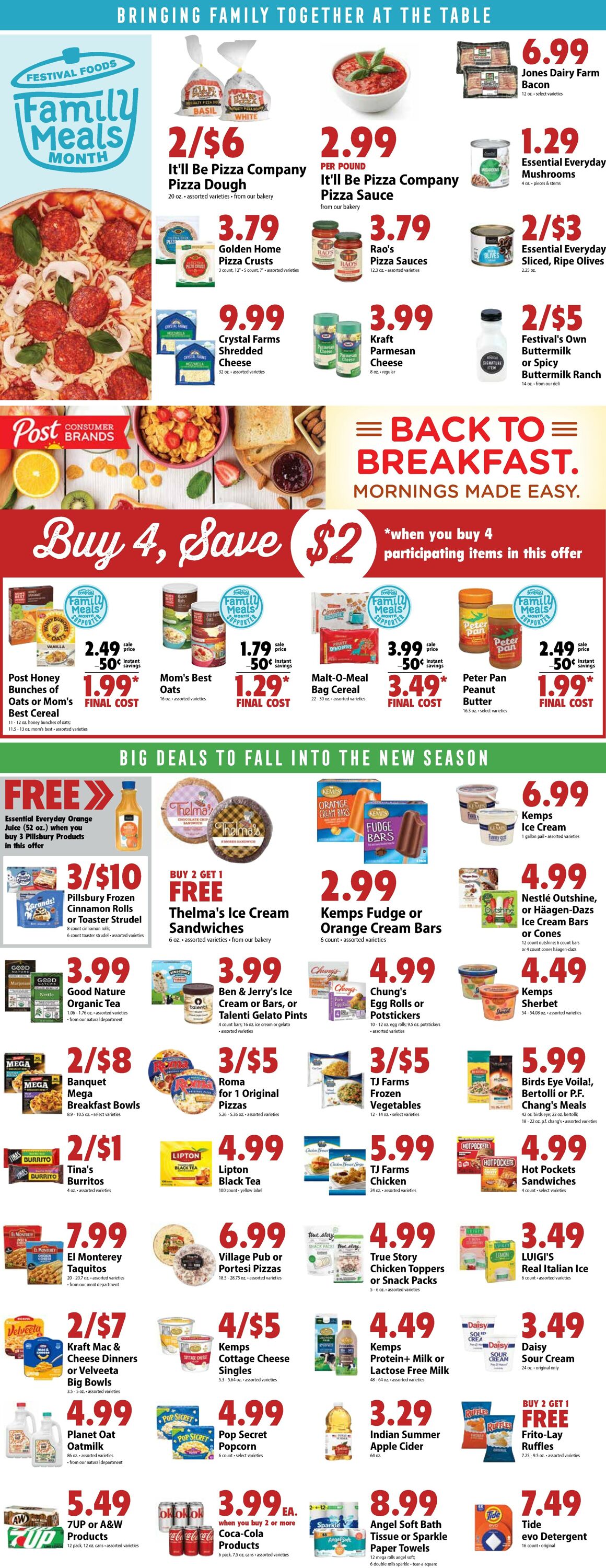 Catalogue Festival Foods from 09/23/2026
