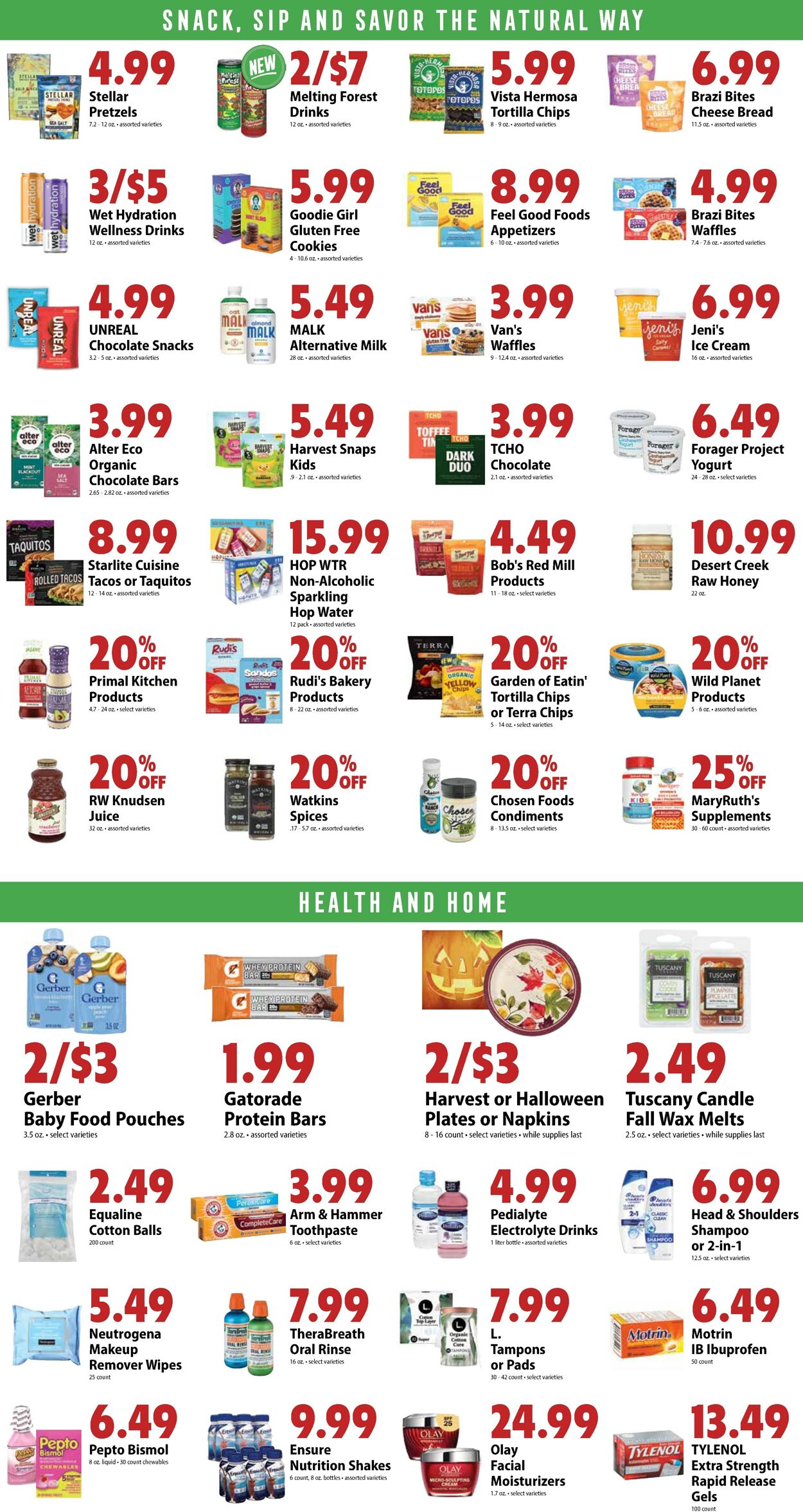 Catalogue Festival Foods from 09/23/2026
