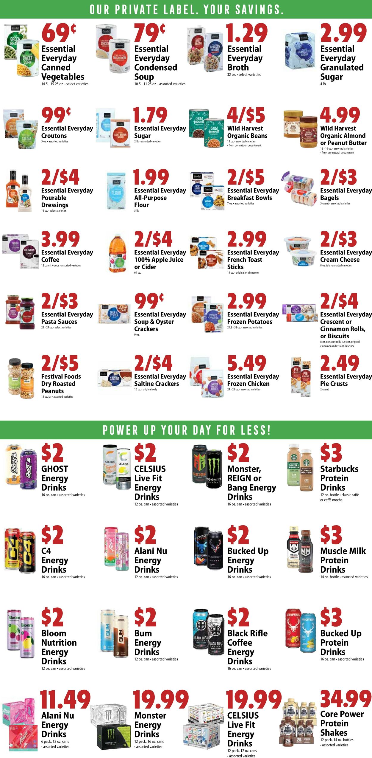 Catalogue Festival Foods from 09/30/2026
