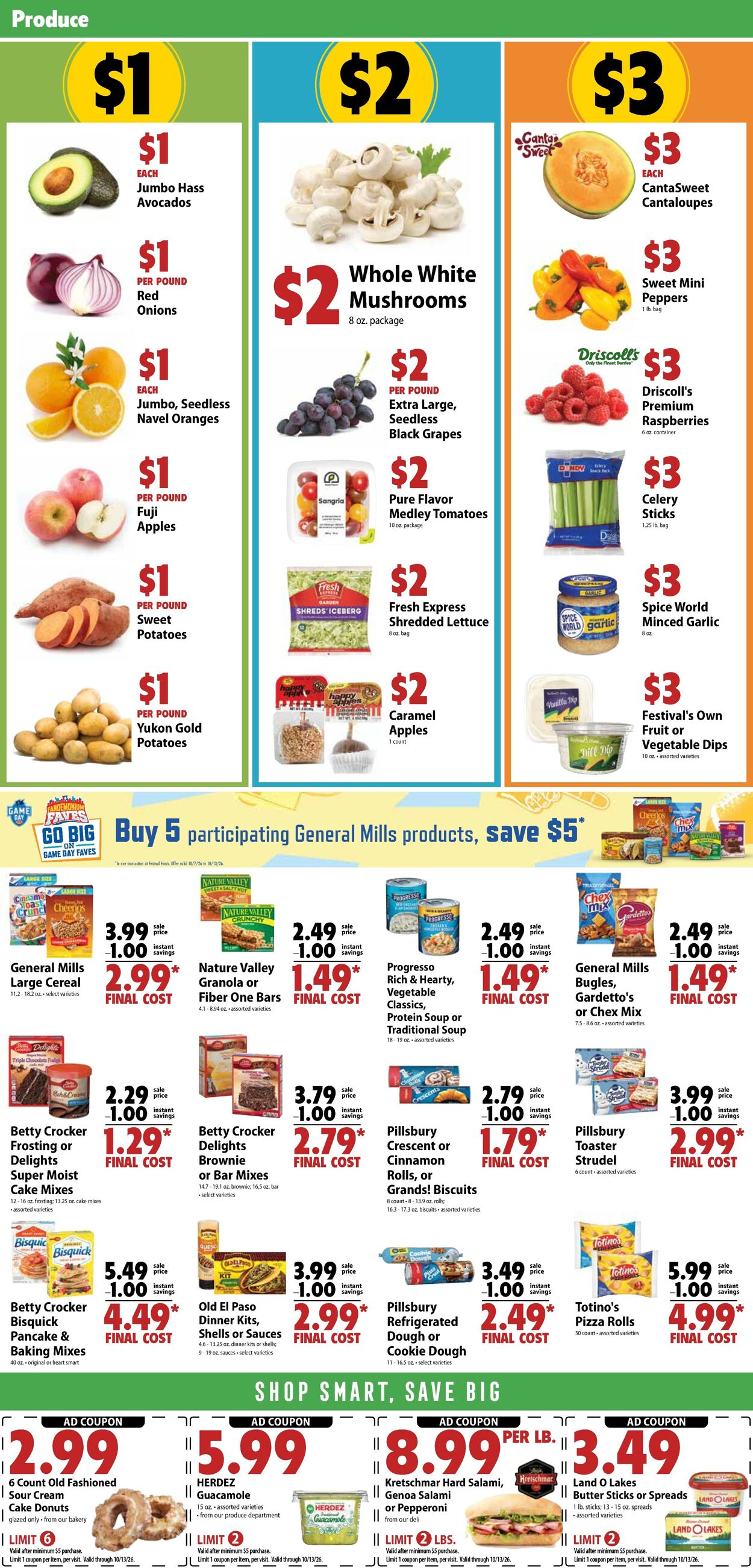 Catalogue Festival Foods from 10/07/2026