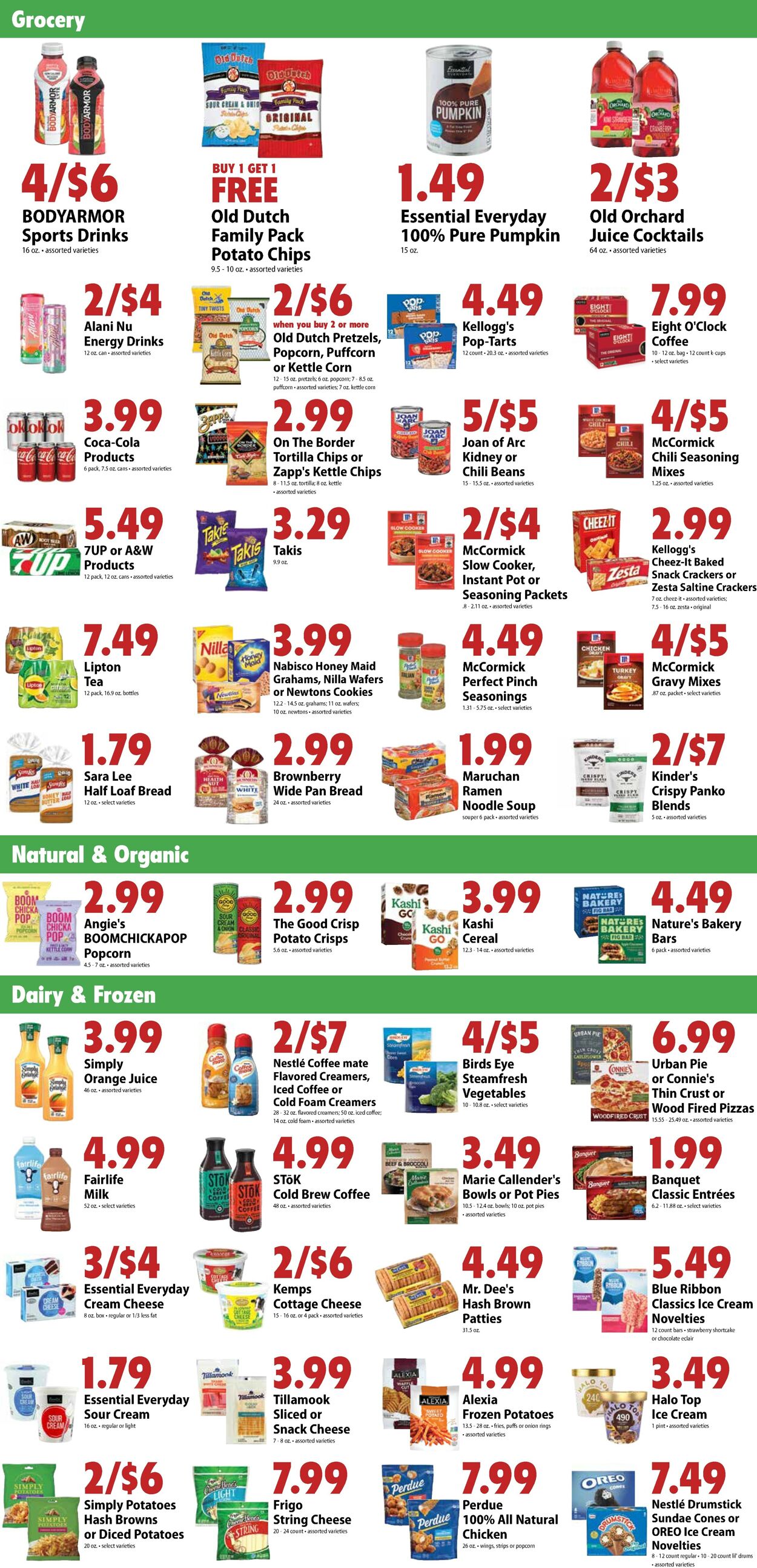 Catalogue Festival Foods from 10/07/2026