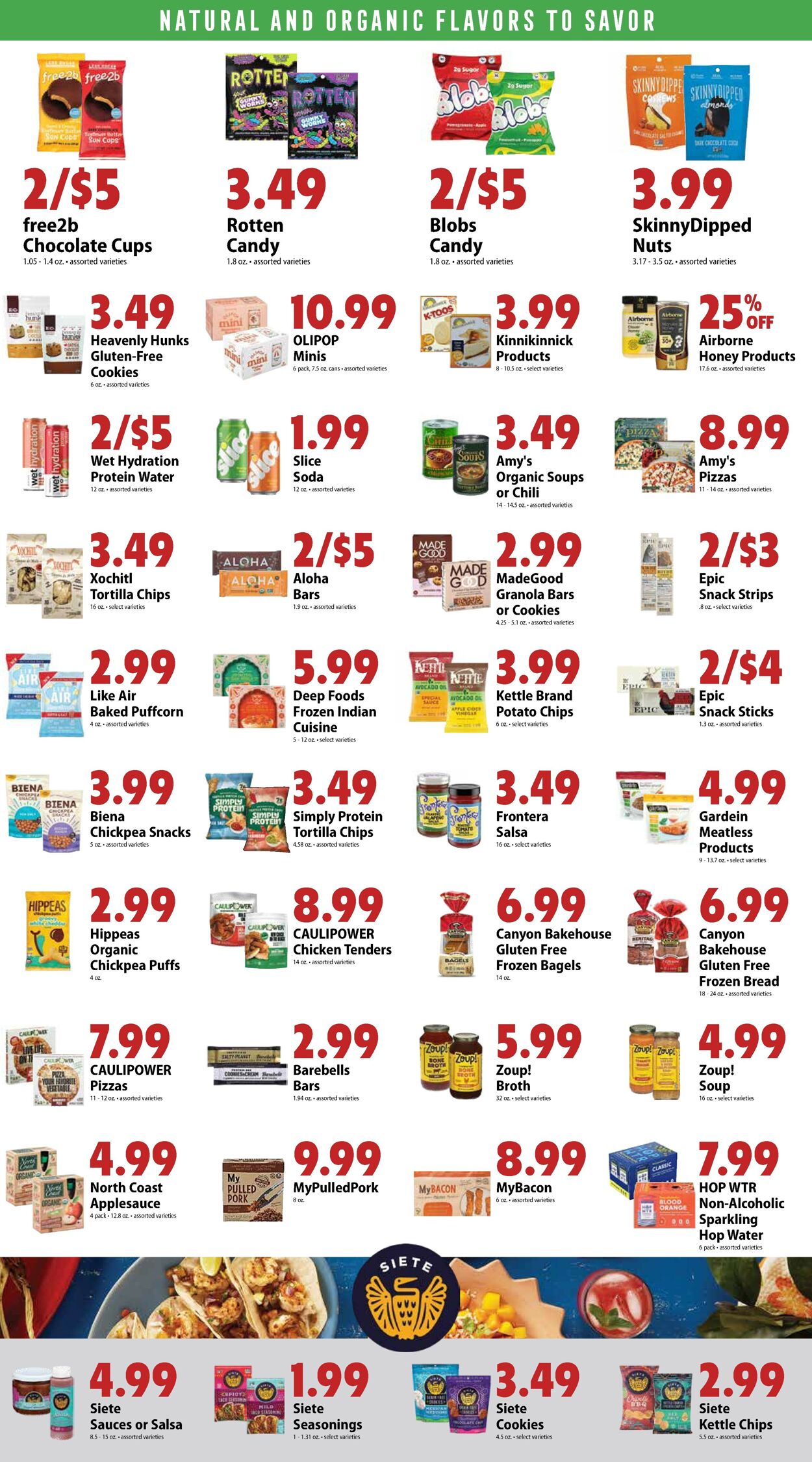 Catalogue Festival Foods from 10/07/2026
