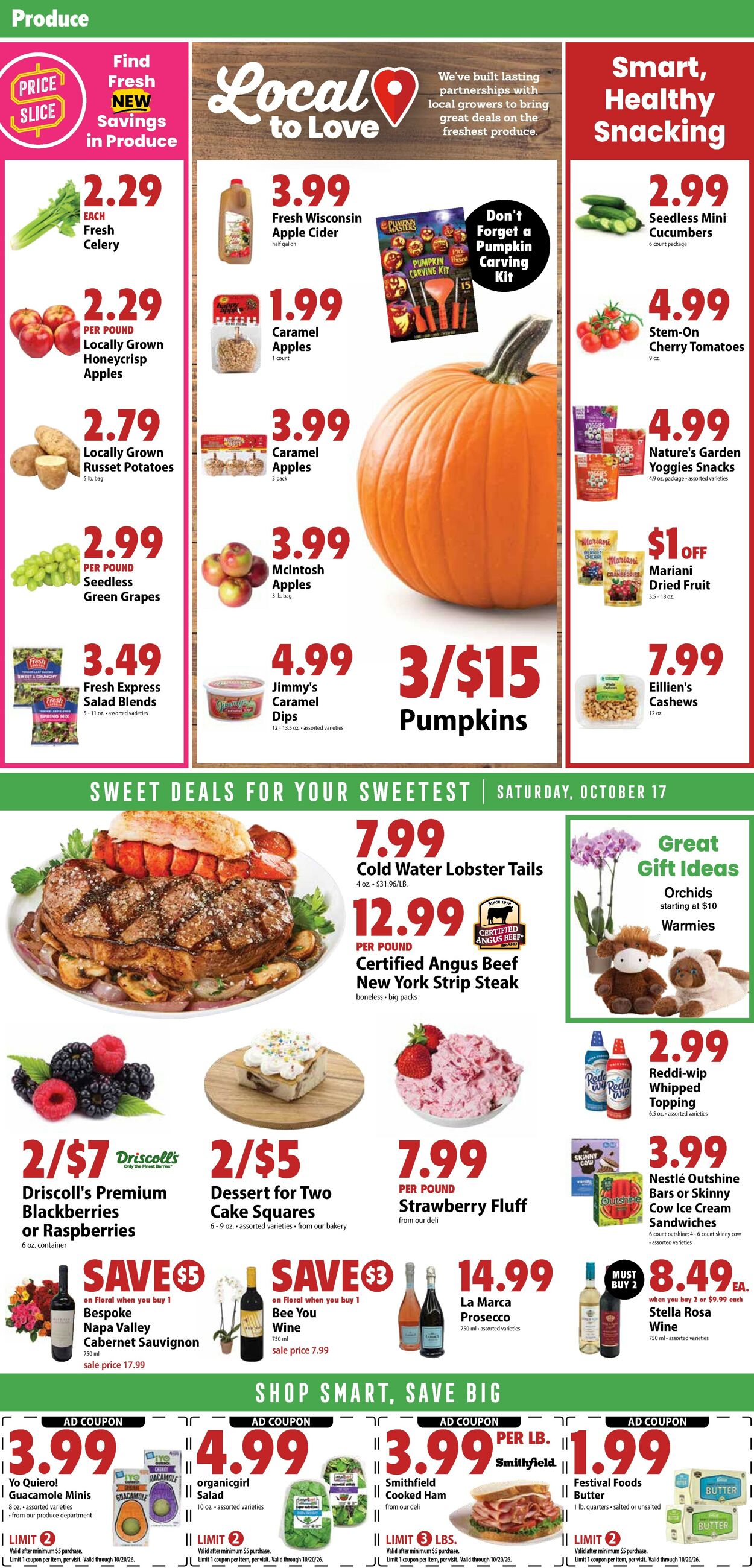 Catalogue Festival Foods from 10/14/2026