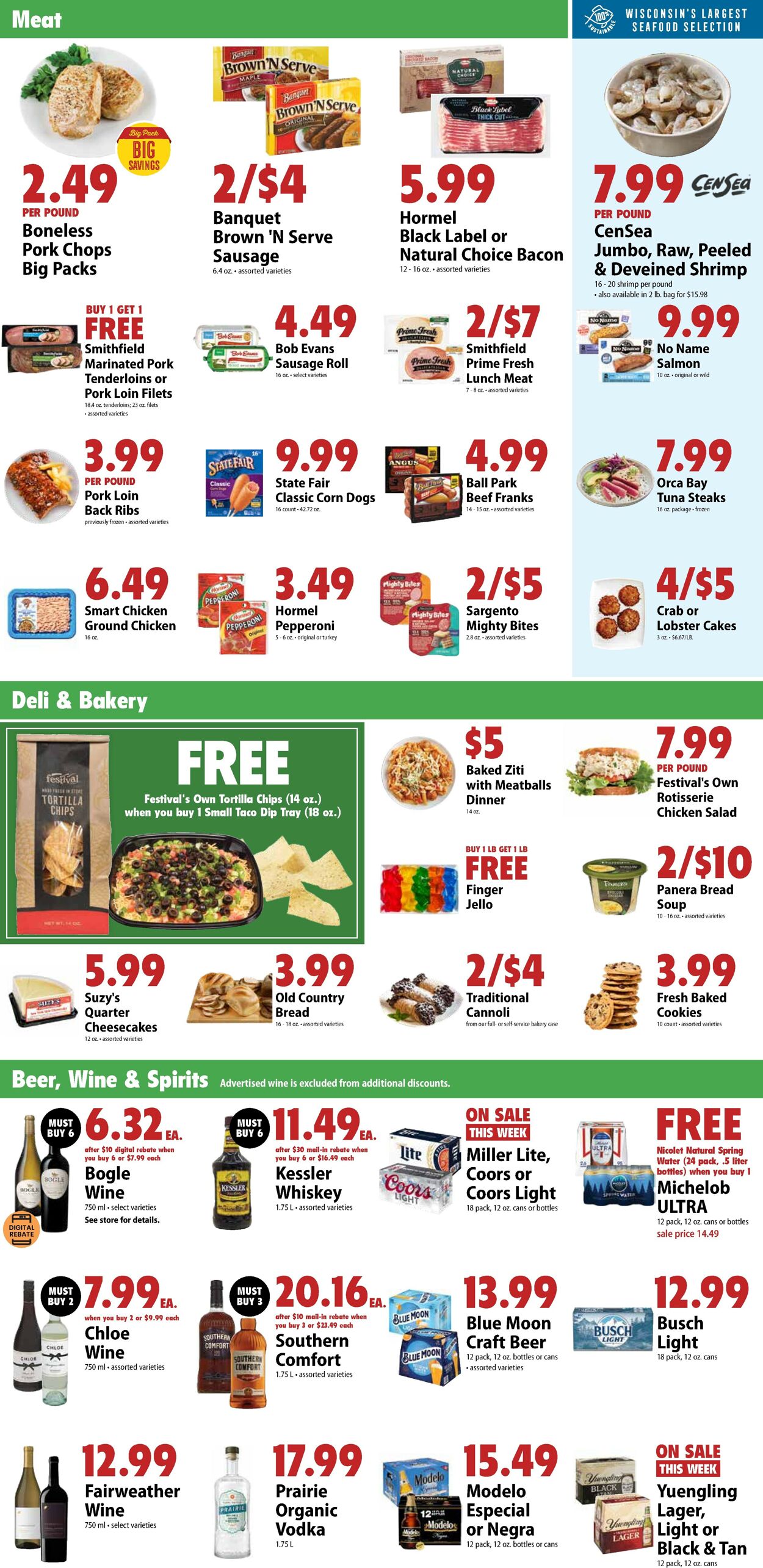 Catalogue Festival Foods from 10/14/2026