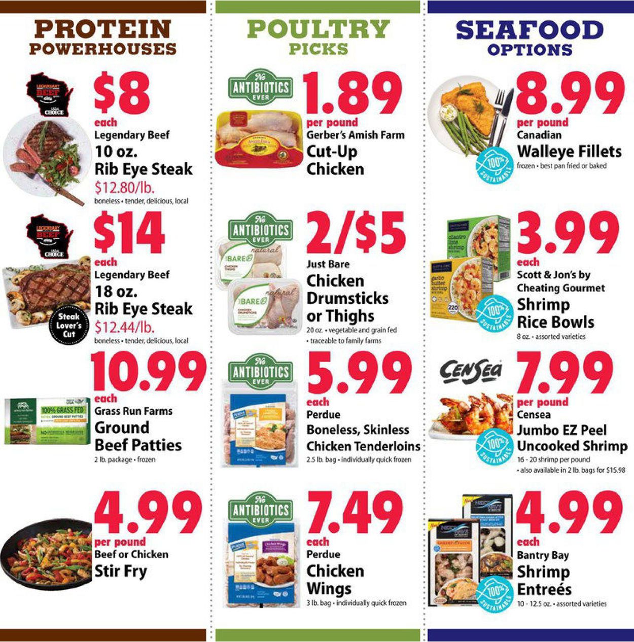 Catalogue Festival Foods from 05/01/2019