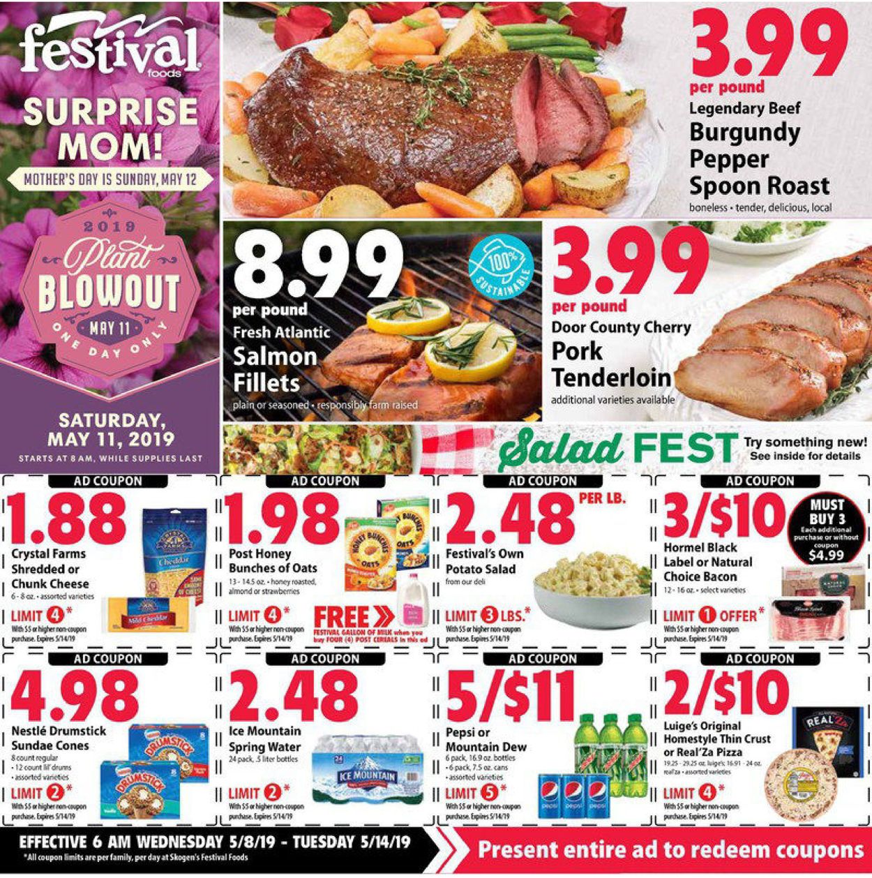 Catalogue Festival Foods from 05/08/2019