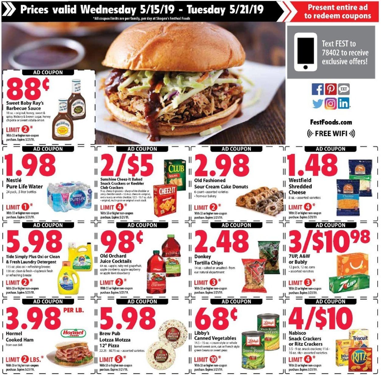 Festival Foods Current weekly ad 05/15 05/21/2019 [2]