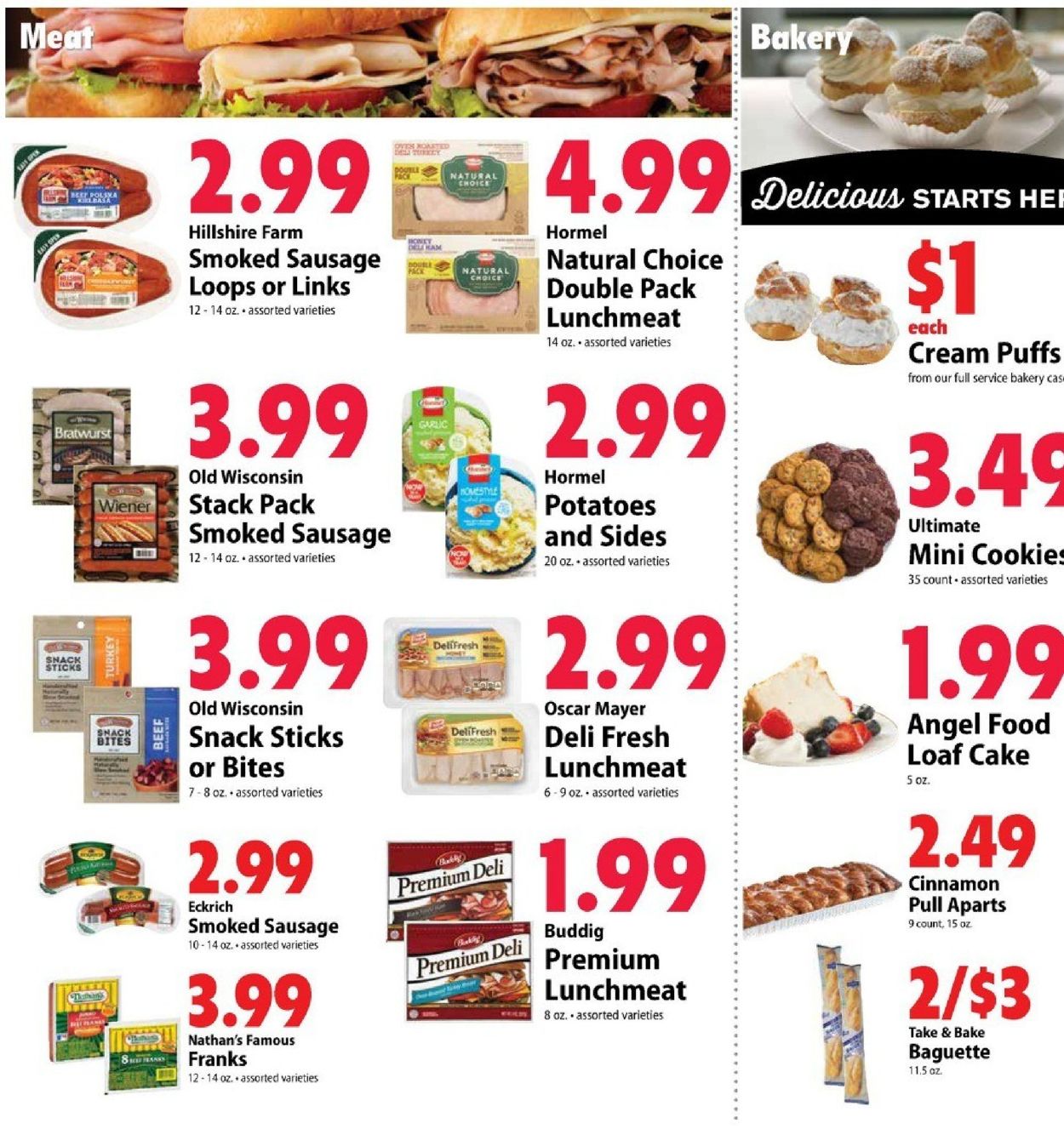 Catalogue Festival Foods from 05/15/2019