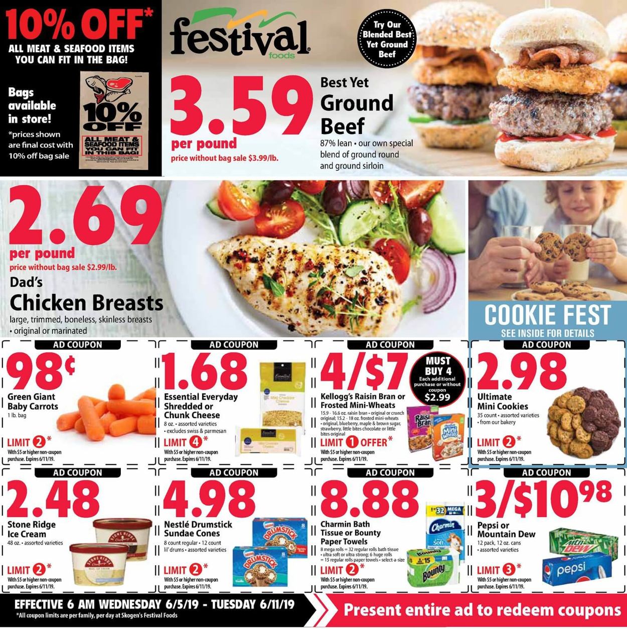 Festival Foods Current weekly ad 06/05 06/11/2019