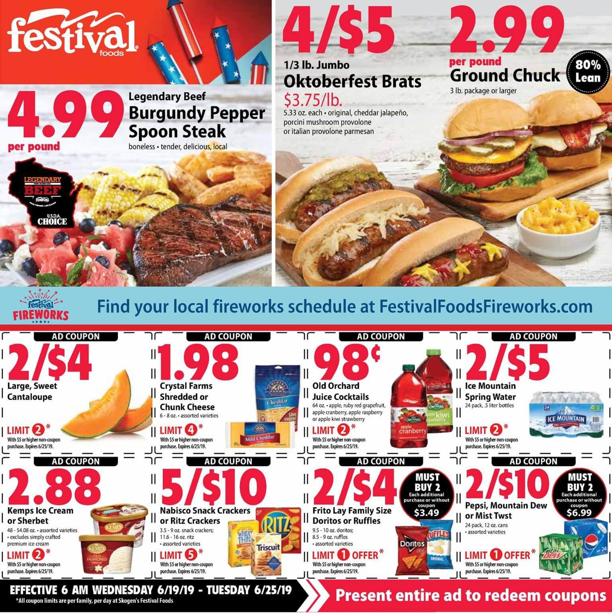 Festival Foods Current weekly ad 06/12 06/25/2019