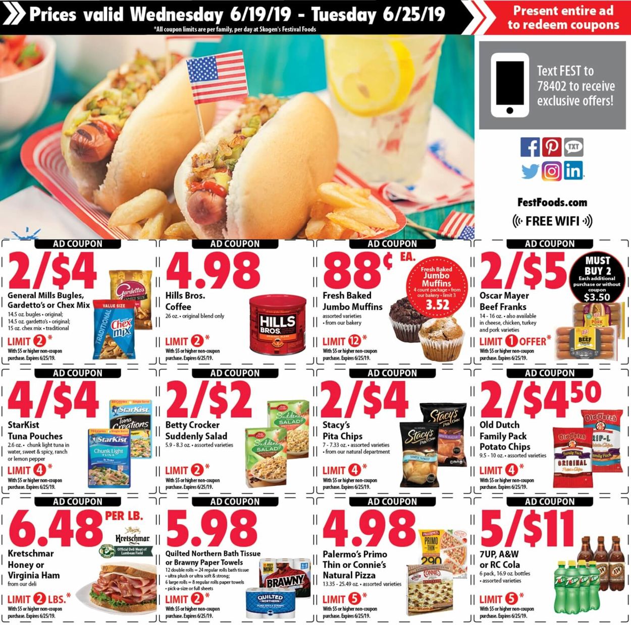 Festival Foods Current weekly ad 06/12 06/25/2019 [2]
