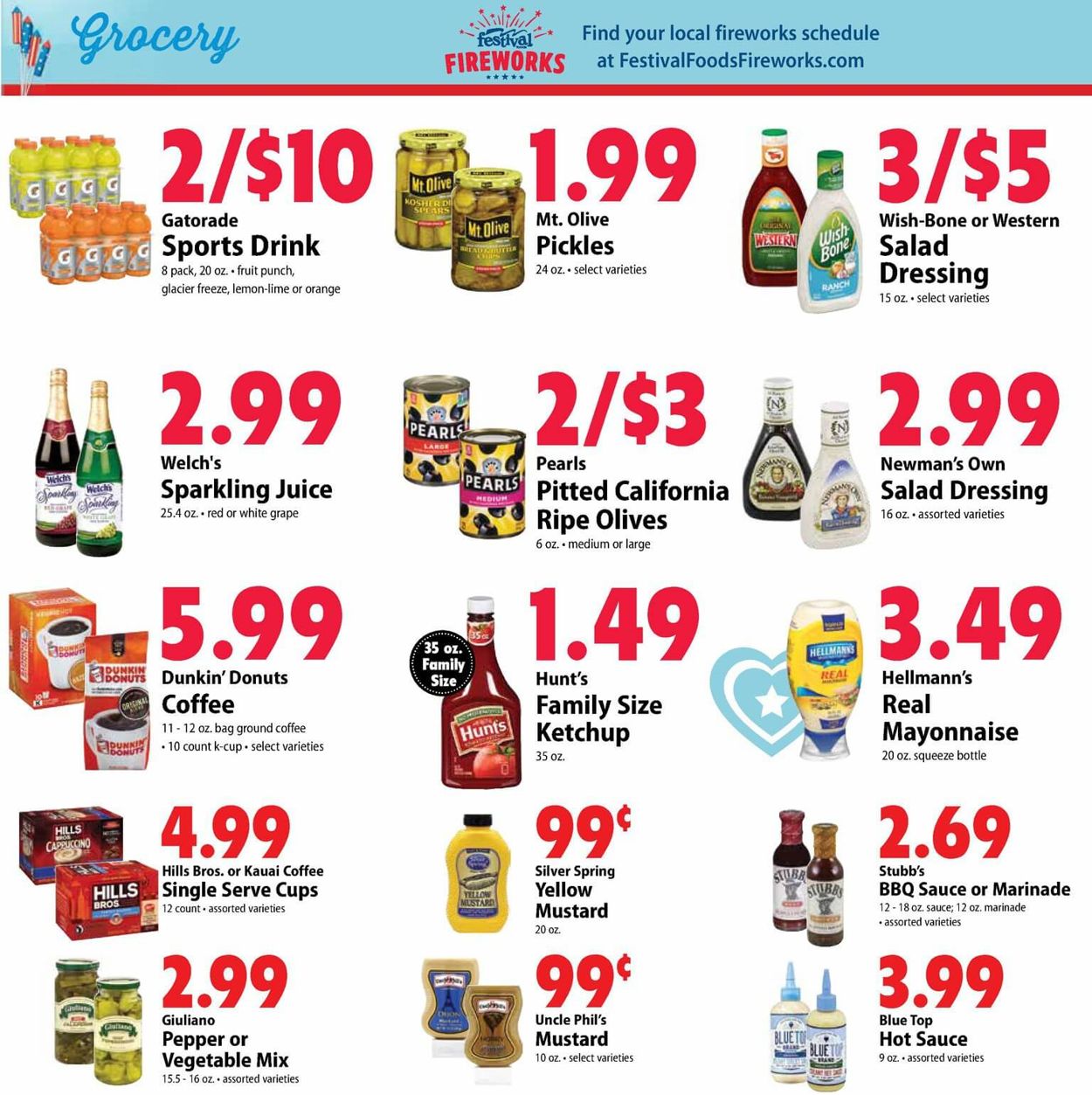Catalogue Festival Foods from 06/12/2019
