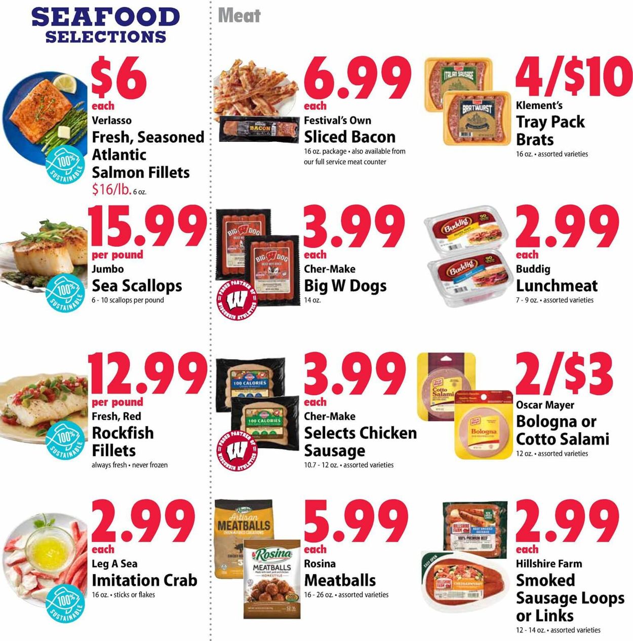 Catalogue Festival Foods from 07/10/2019
