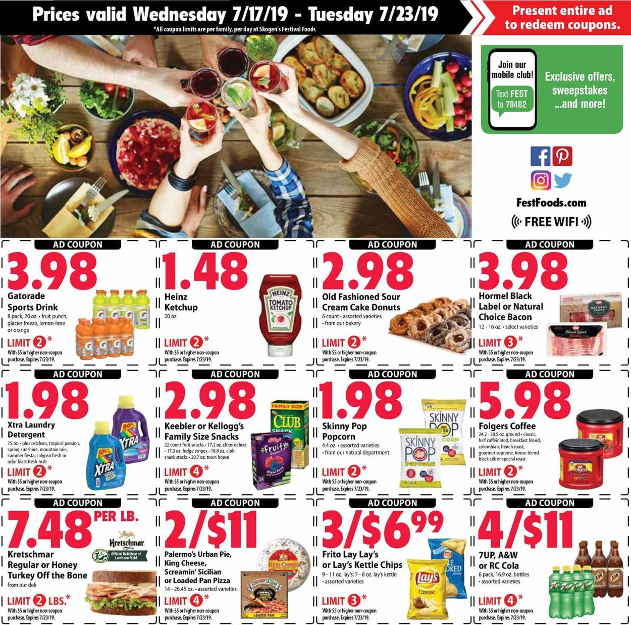 Festival Foods Current weekly ad 07/17 07/23/2019 [2]