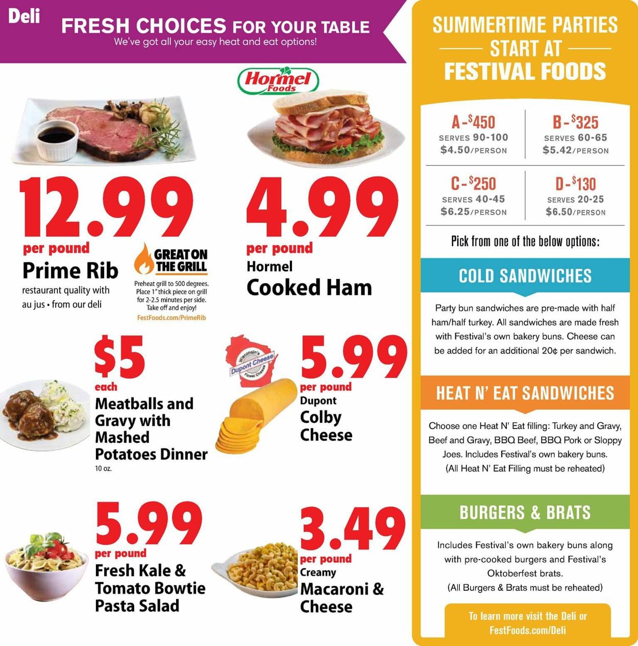 Festival Foods Current weekly ad 07/17 07/23/2019 [4]
