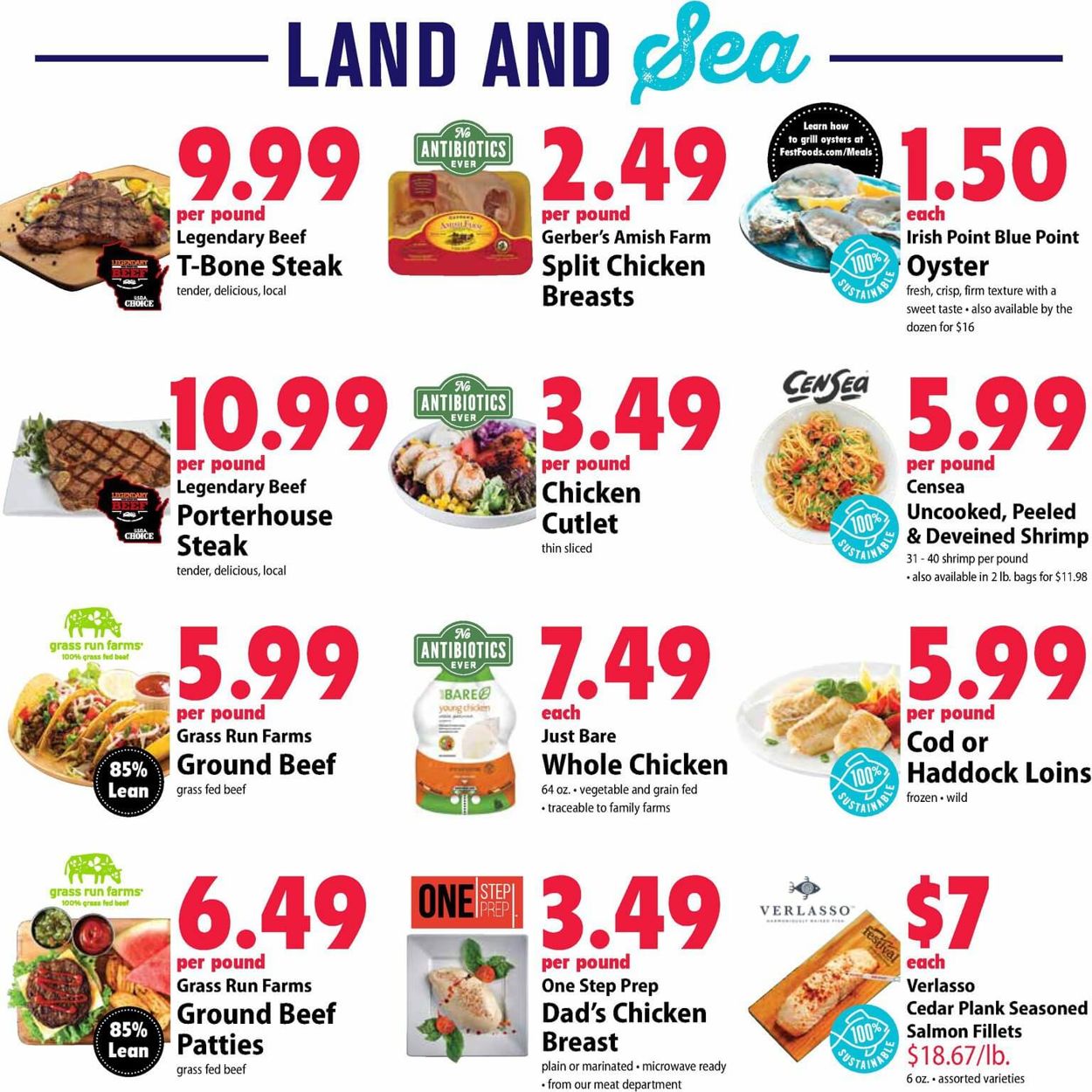 Catalogue Festival Foods from 07/31/2019