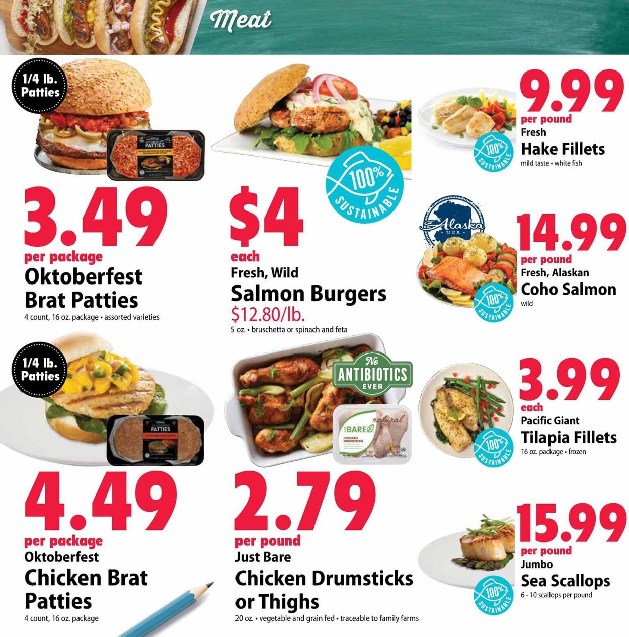 Catalogue Festival Foods from 08/14/2019