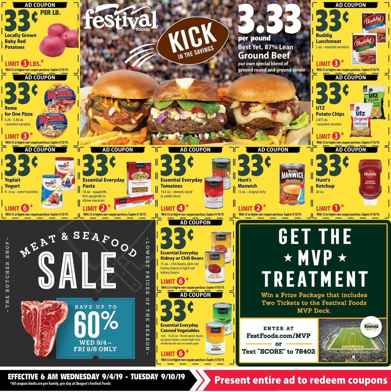 Festival Foods Current weekly ad 09/04 09/10/2019