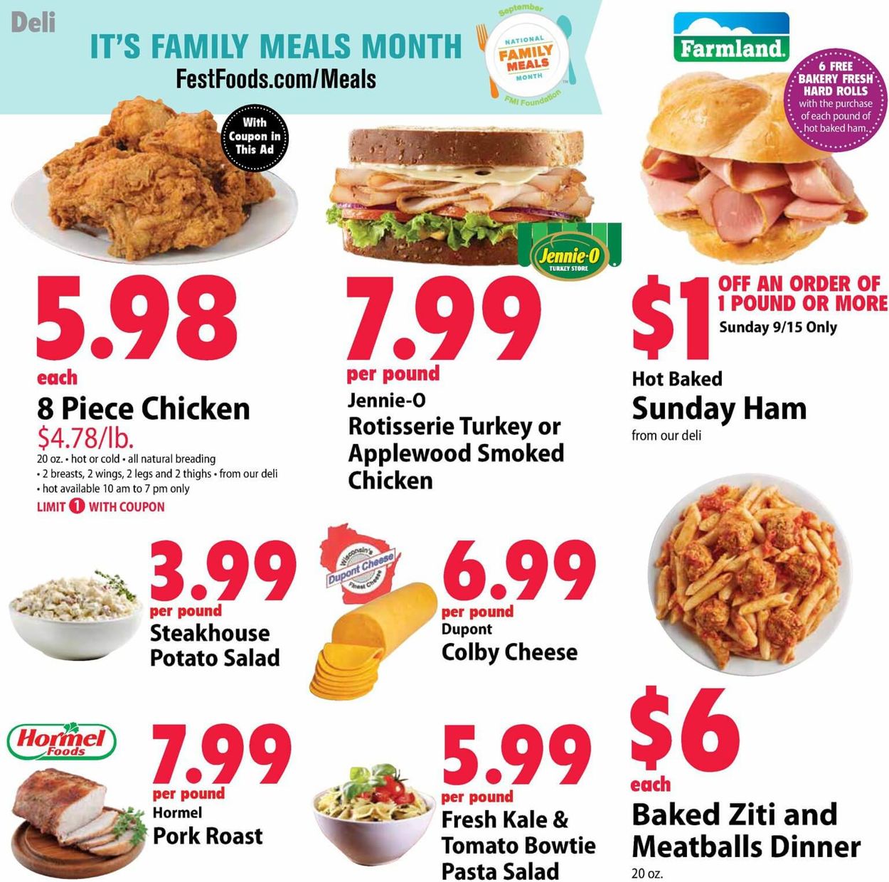 Festival Foods Current weekly ad 09/11 - 09/17/2019 [5] - frequent-ads.com