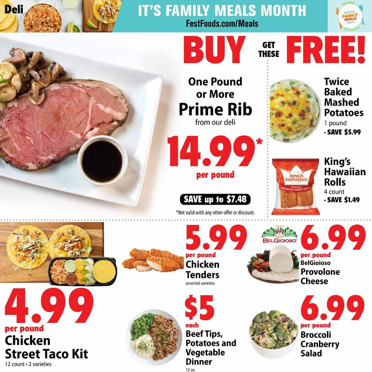 Festival Foods Current weekly ad 09/18 - 09/24/2019 [5] - frequent-ads.com