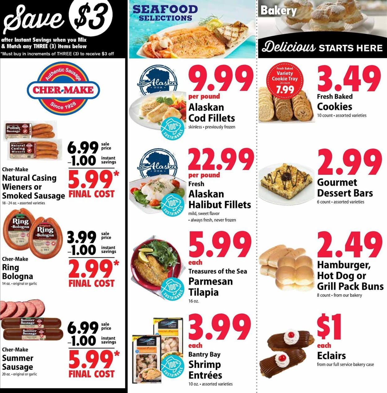 Catalogue Festival Foods from 09/18/2019