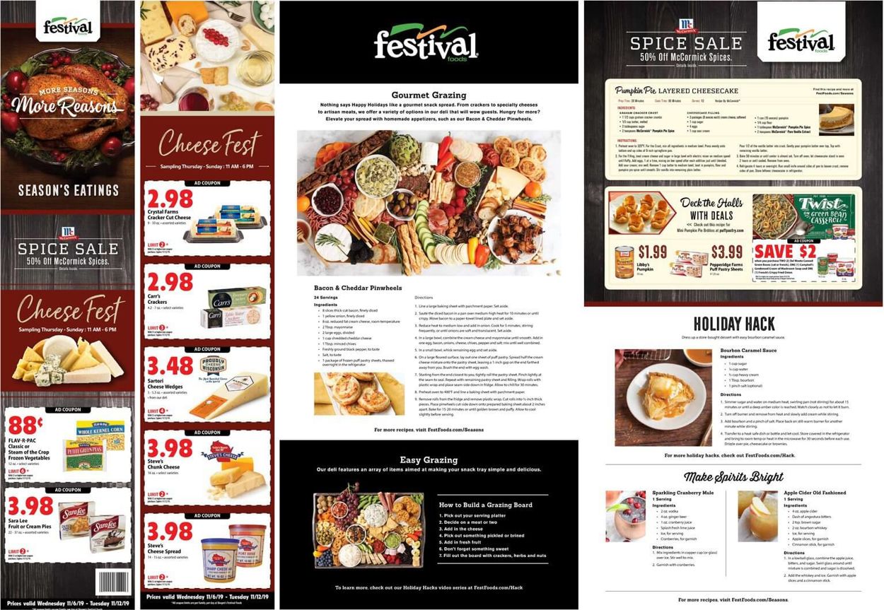 Catalogue Festival Foods from 11/06/2019