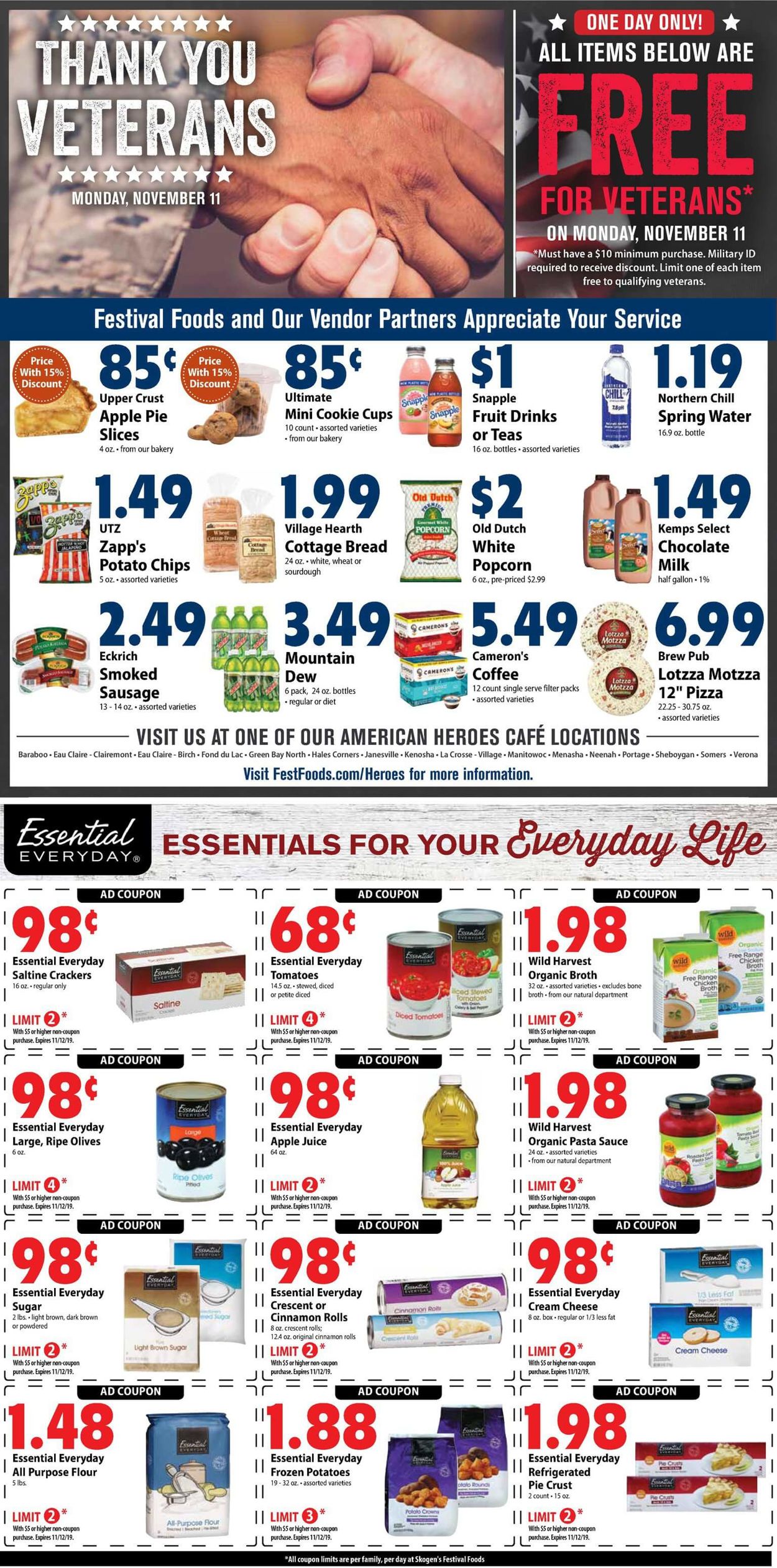 Festival Foods Current weekly ad 11/06 11/12/2019 [9]