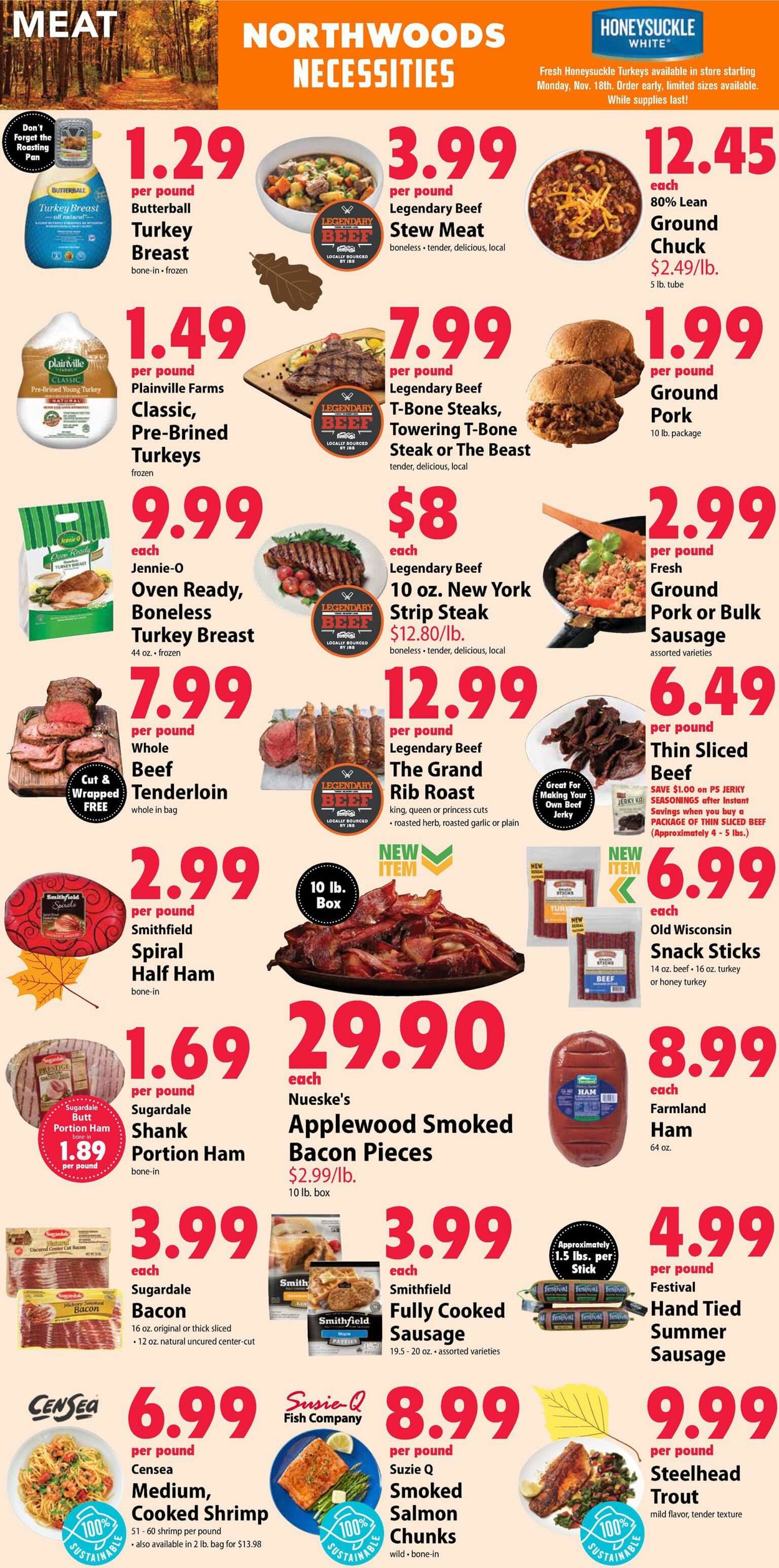 Catalogue Festival Foods from 11/13/2019