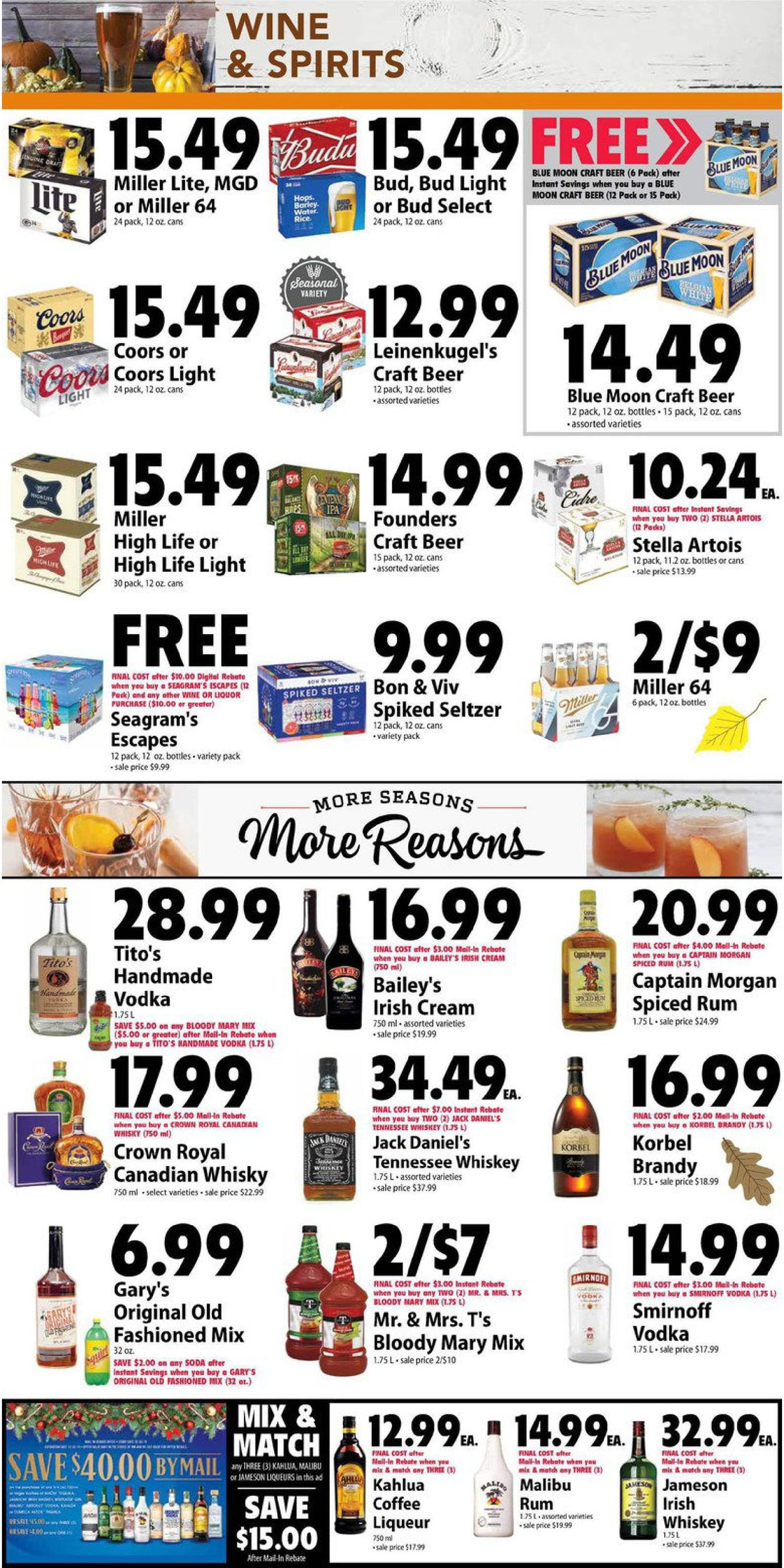 Catalogue Festival Foods from 11/20/2019