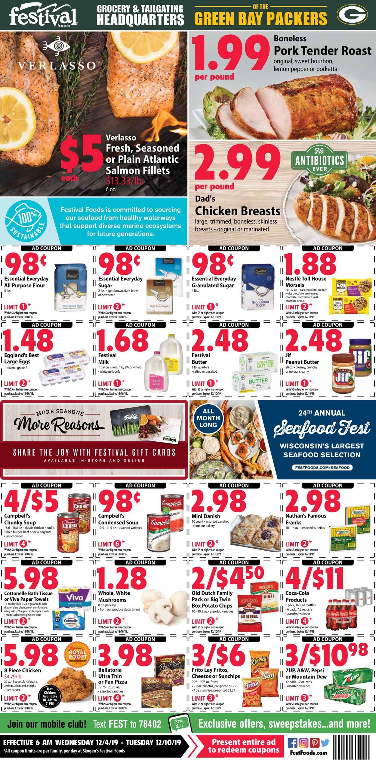 Festival Foods Current weekly ad 12/04 12/10/2019
