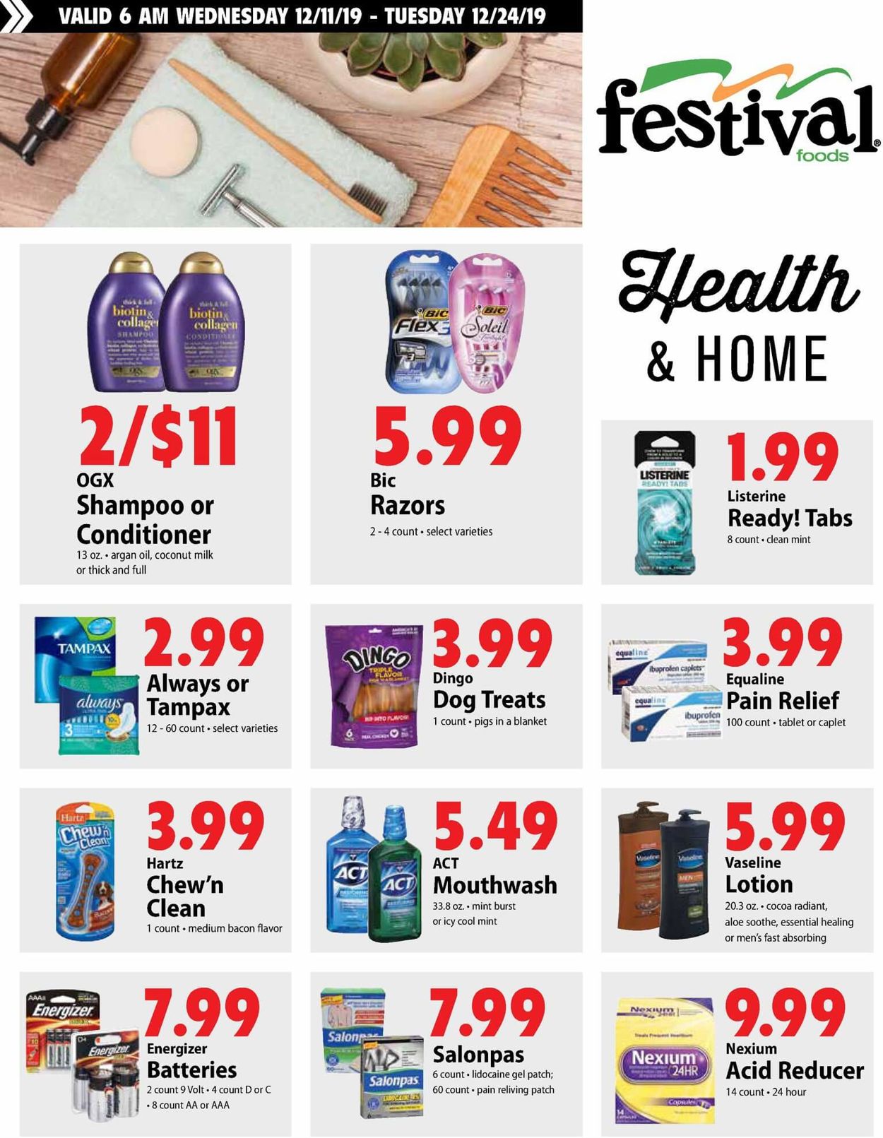 Catalogue Festival Foods - Christmas Ad 2019 from 12/11/2019
