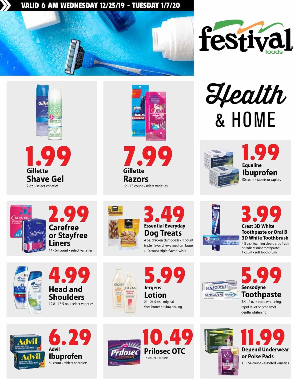 Catalogue Festival Foods - New Year's Ad 2019/2020 from 12/25/2019