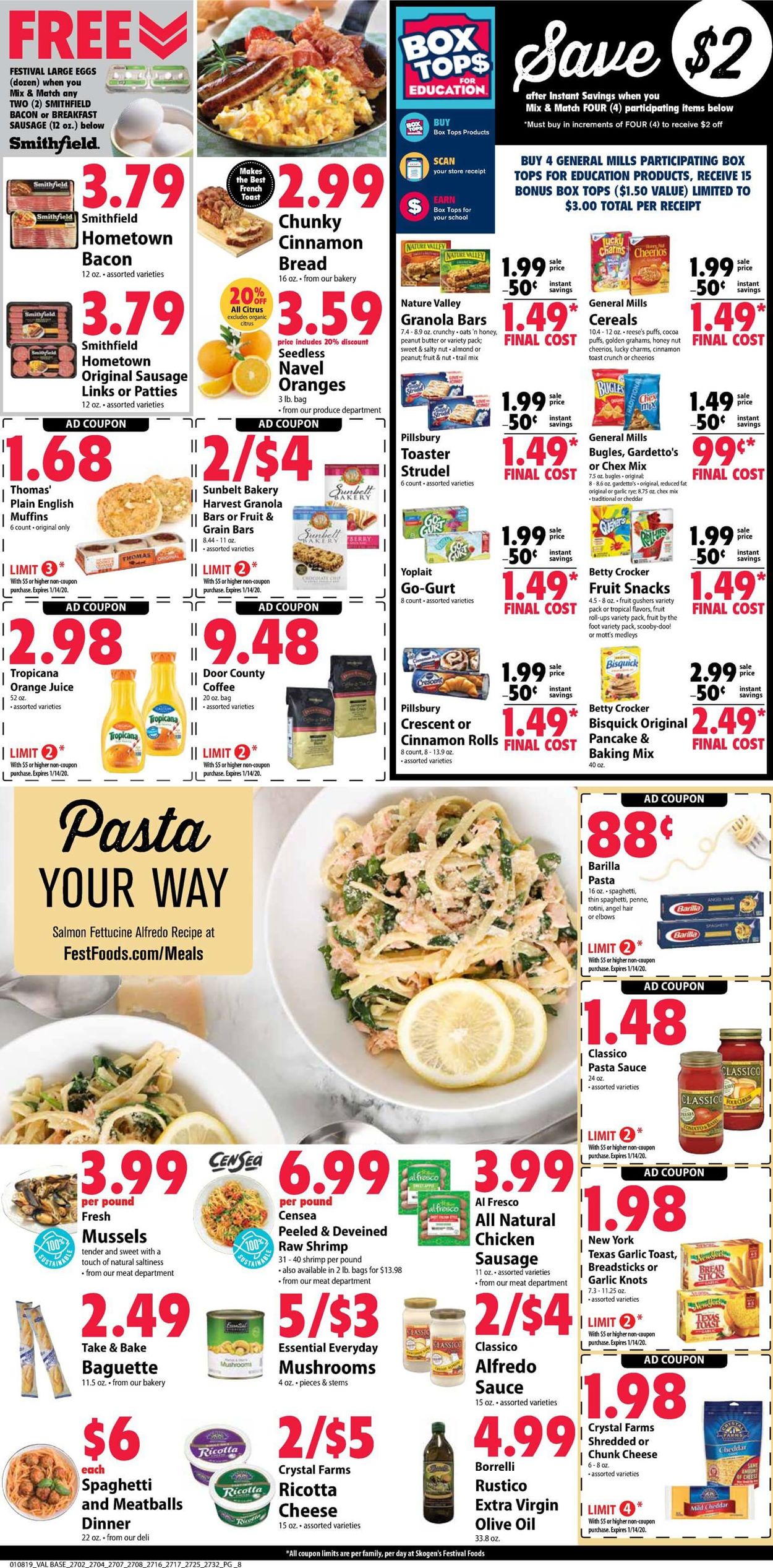Festival Foods Current weekly ad 01/08 - 01/14/2020 [8] - frequent-ads.com