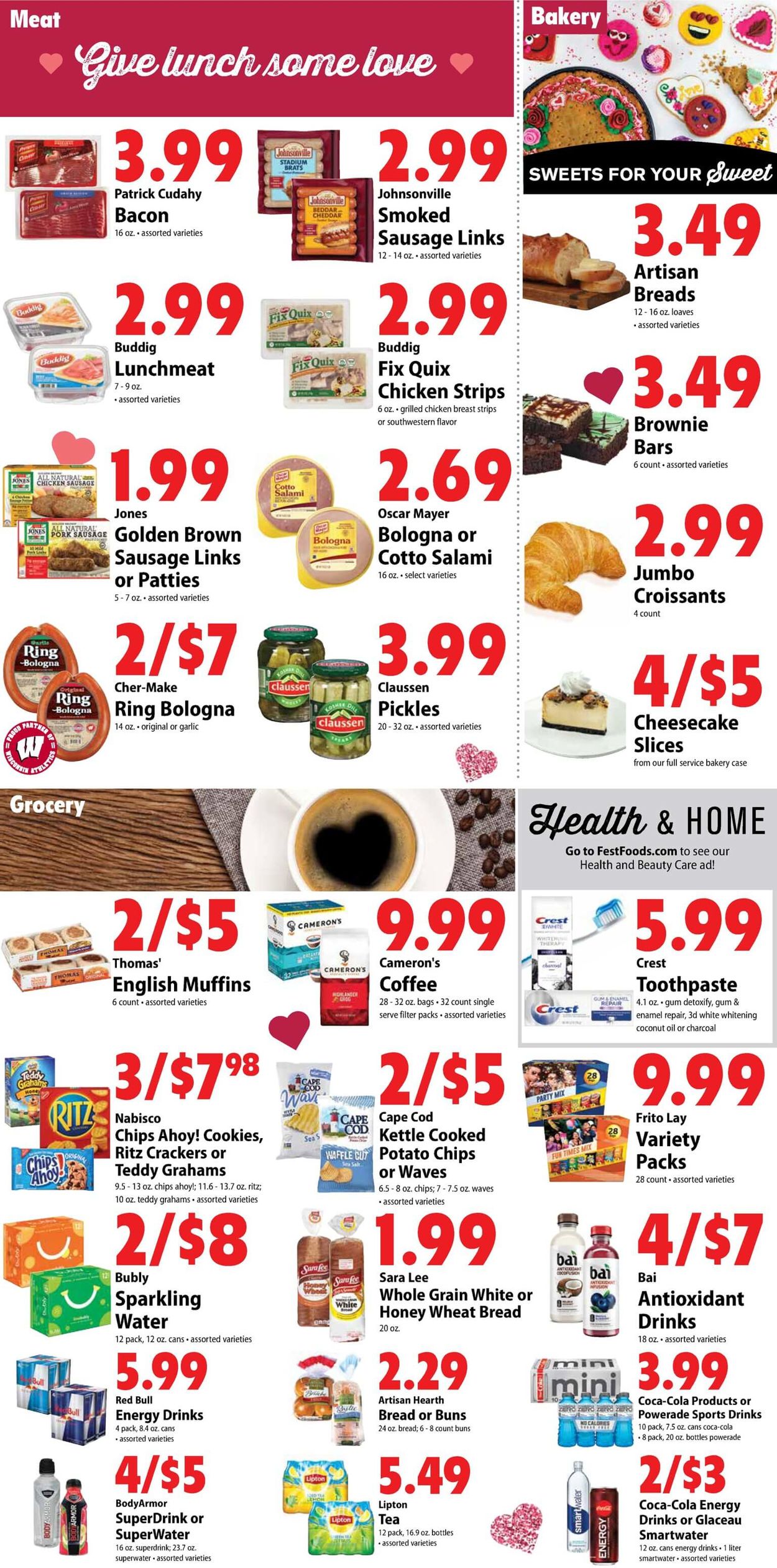 Catalogue Festival Foods from 02/12/2020