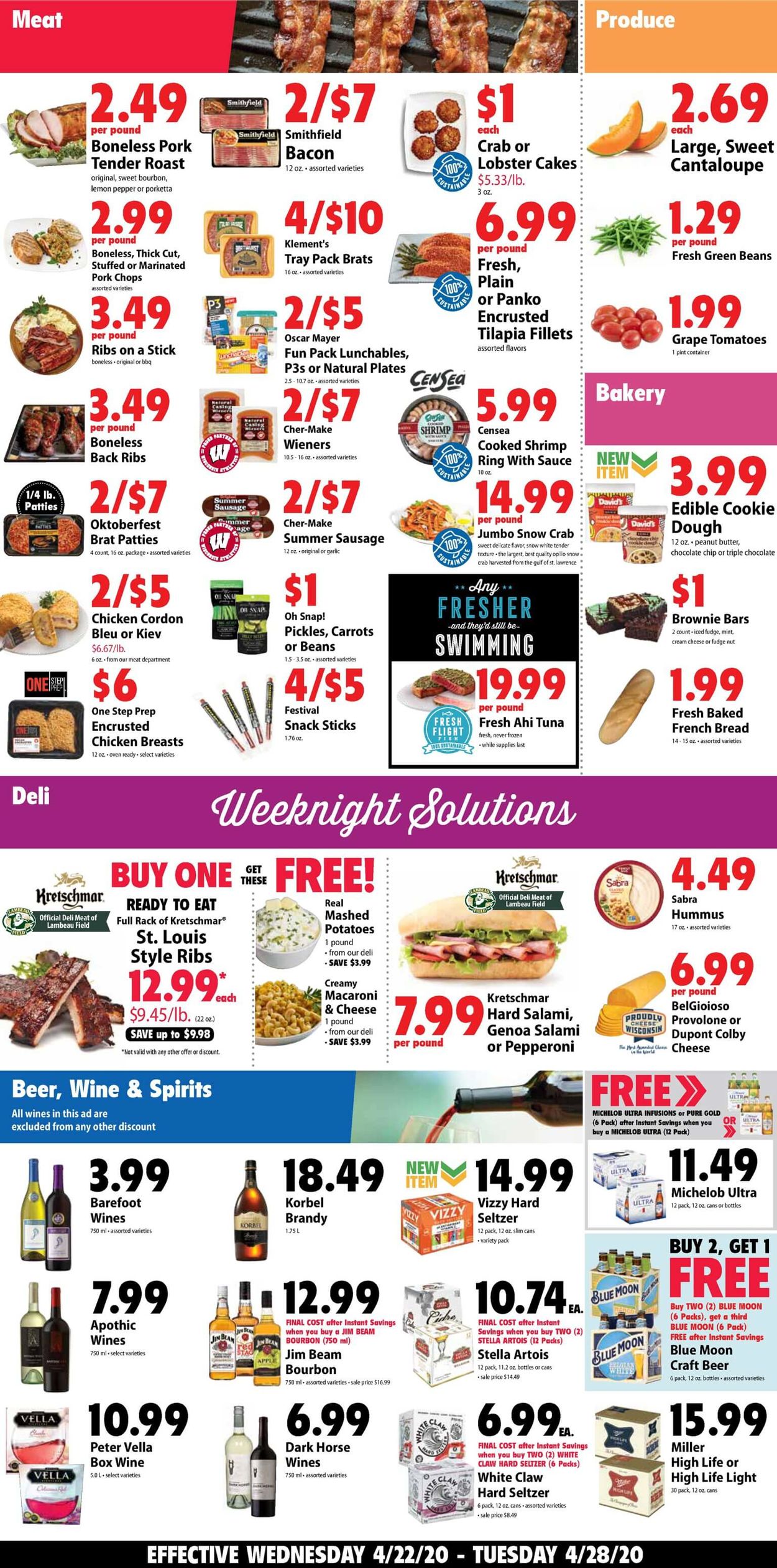 Festival Foods Current weekly ad 04/22 - 04/28/2020 [2] - frequent-ads.com