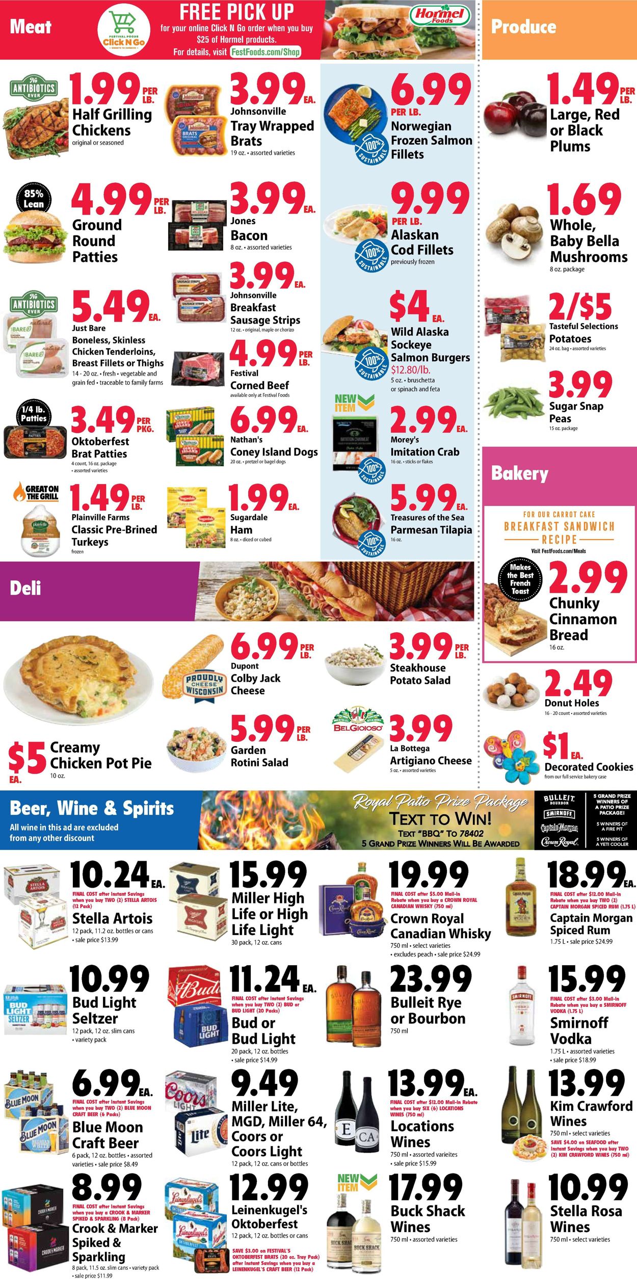 Catalogue Festival Foods from 08/12/2020