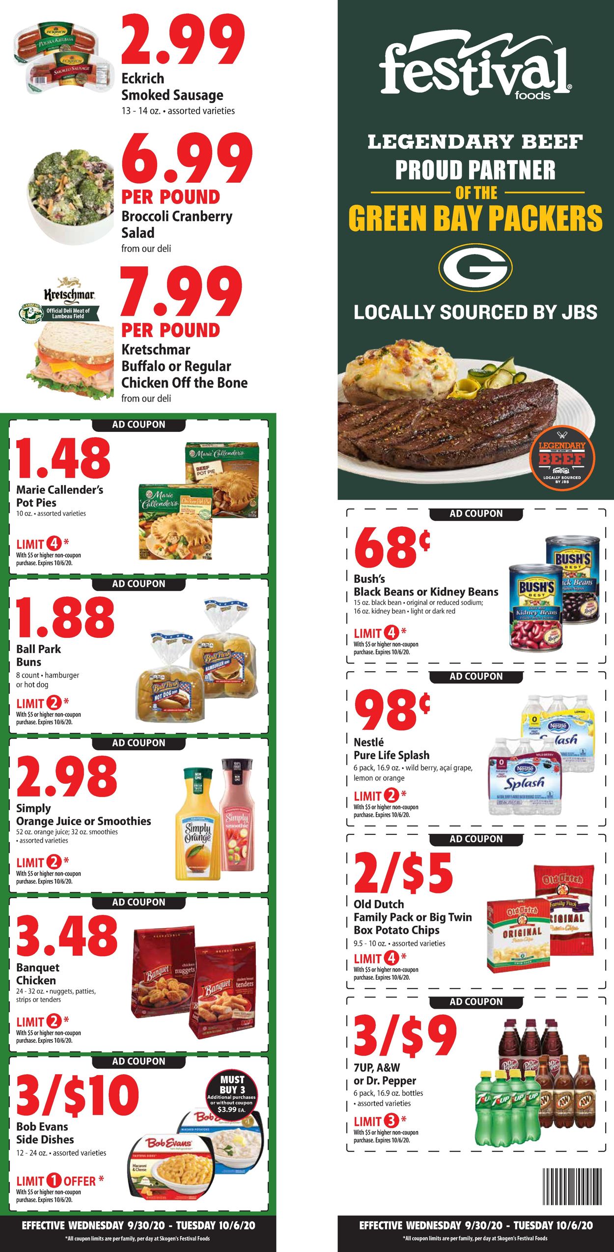 Festival Foods Current weekly ad 09/30 10/13/2020 [2]