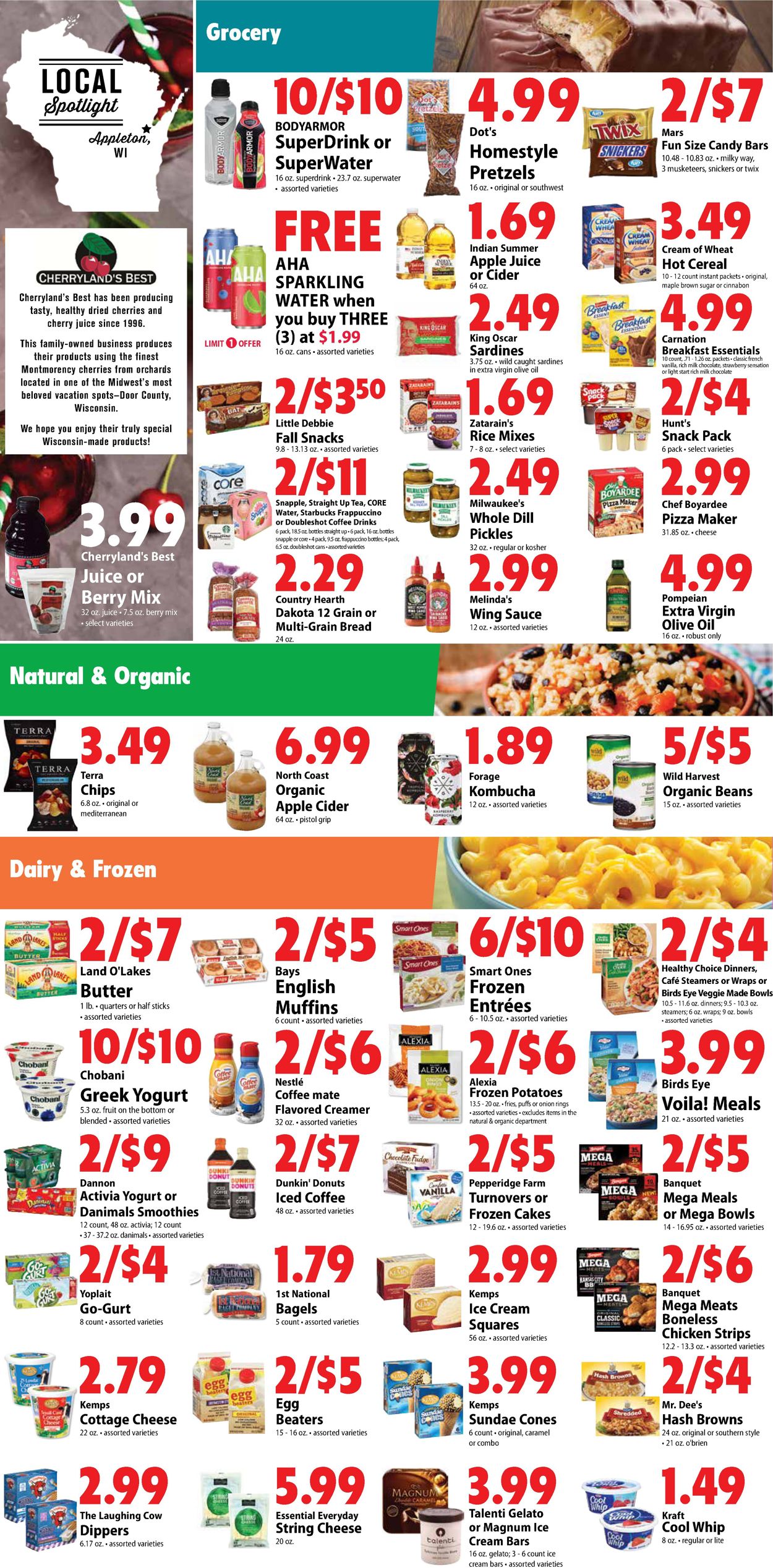 Catalogue Festival Foods from 09/30/2020