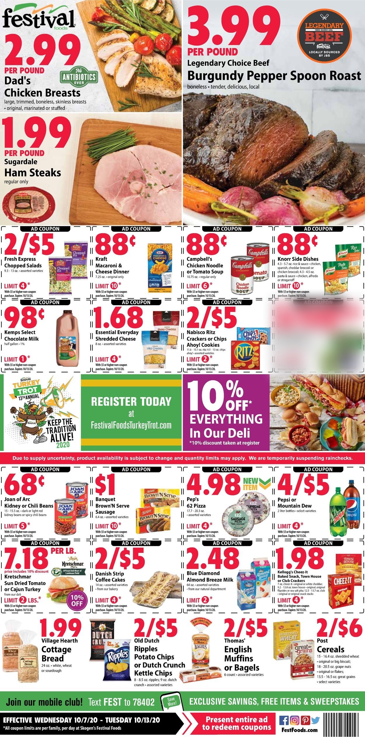 Festival Foods Current weekly ad 09/30 10/13/2020