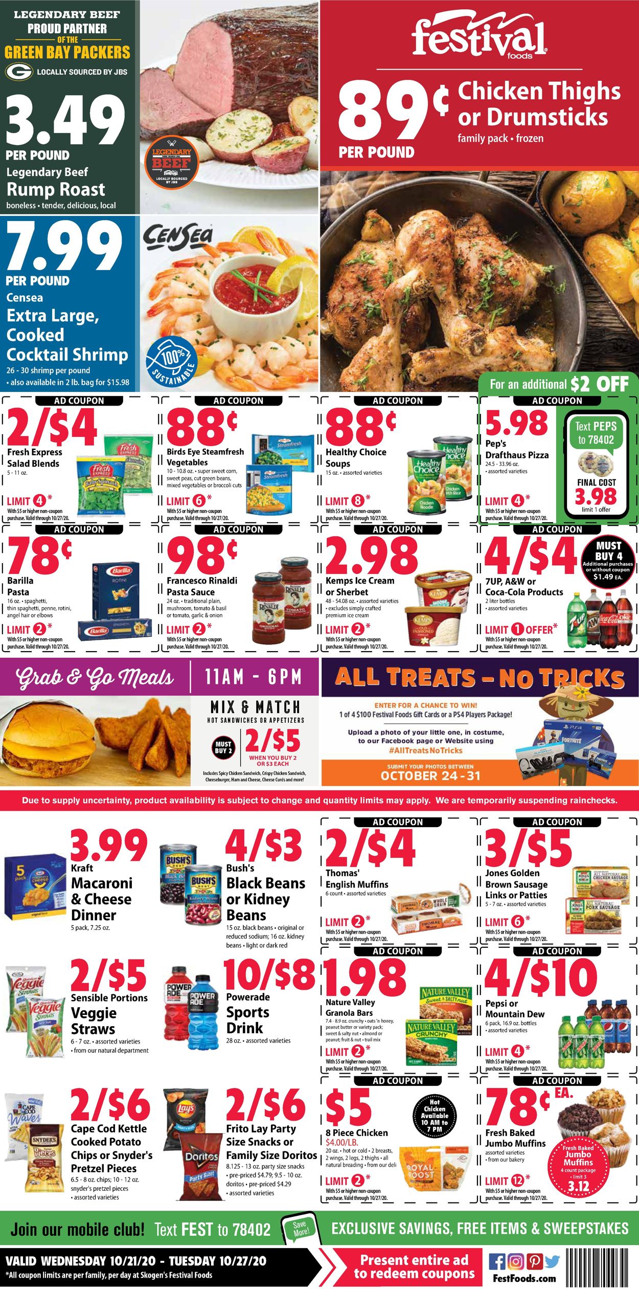 Festival Foods Current weekly ad 10/21 - 10/27/2020 [3] - frequent-ads.com