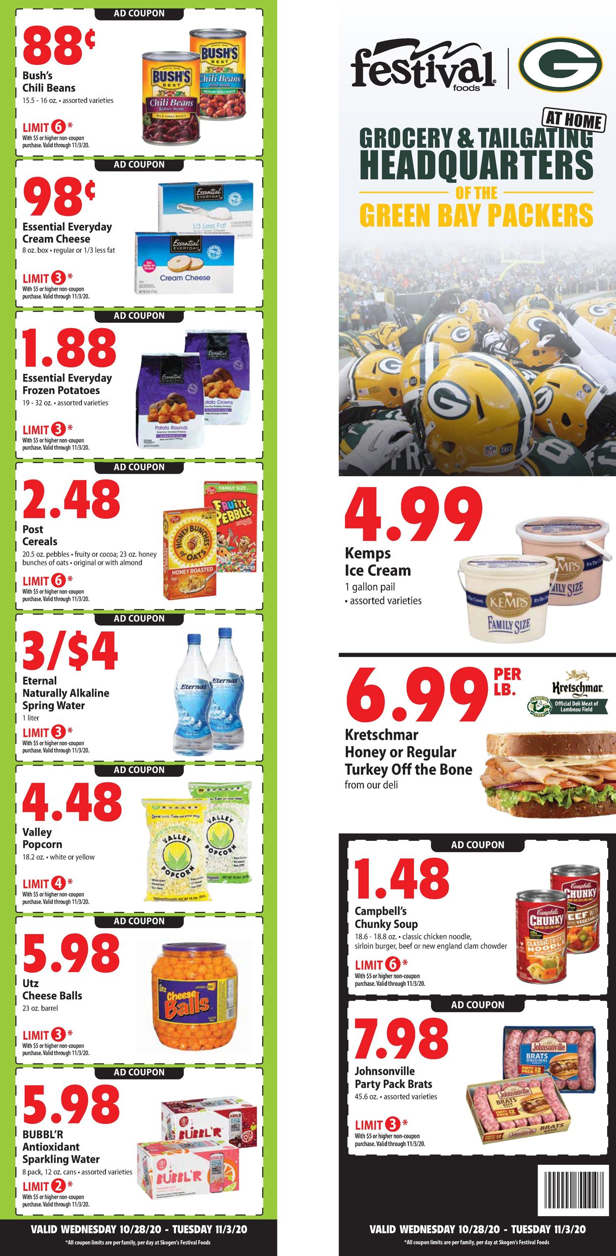 Festival Foods Current weekly ad 10/28 11/03/2020