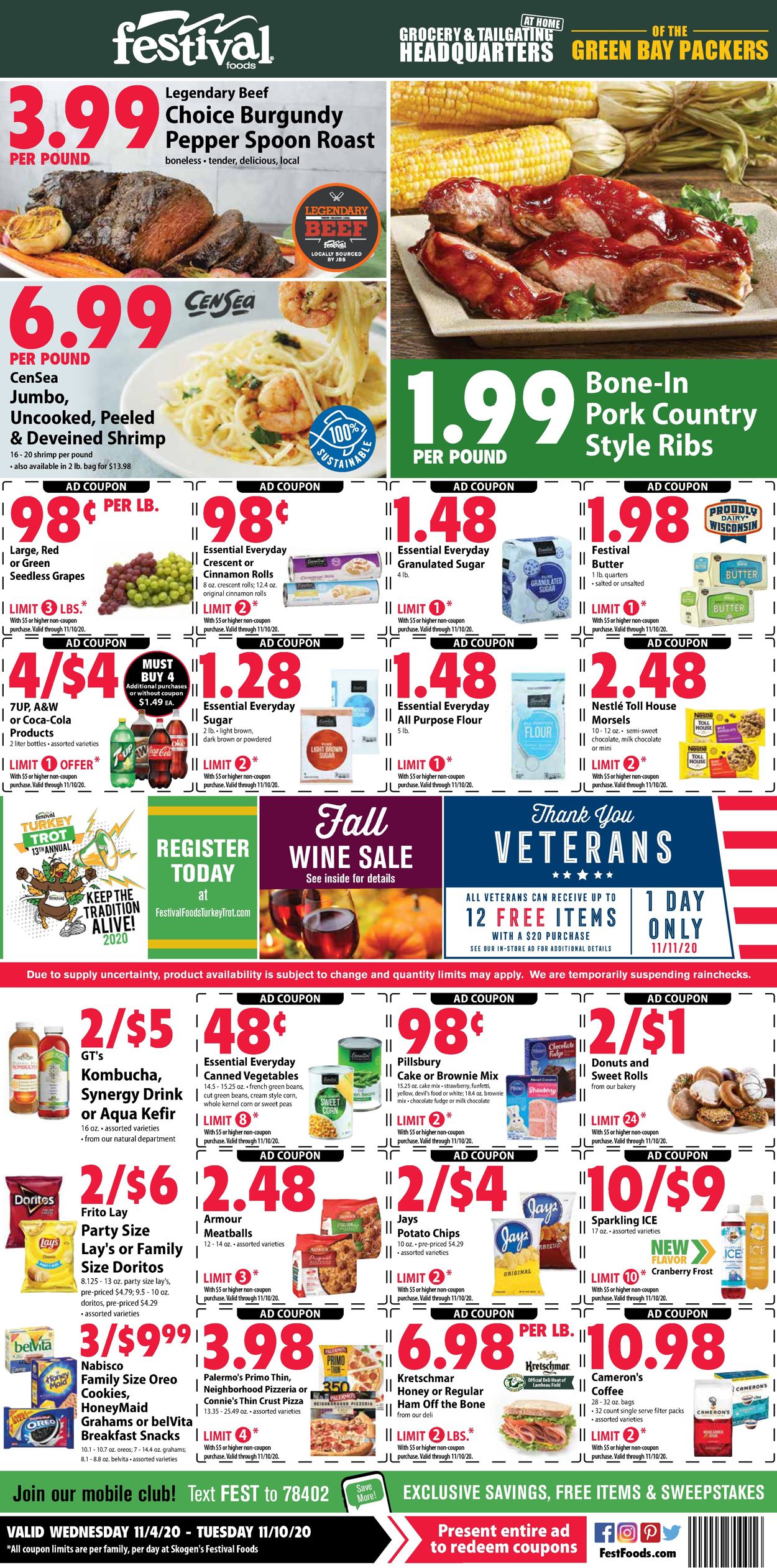 Festival Foods Current weekly ad 10/28 - 11/10/2020 [4] - frequent-ads.com